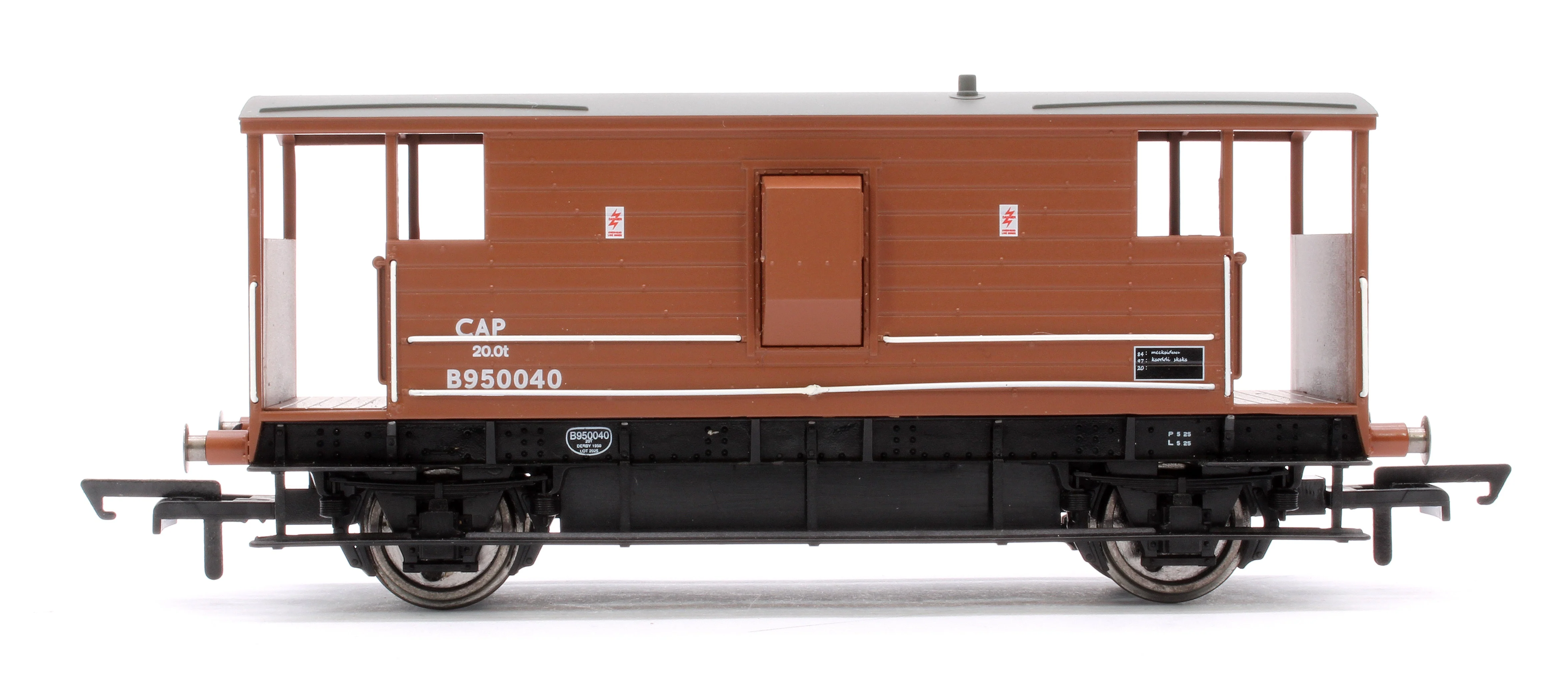 Pre-Owned R60019 BR (Ex LMS) 20T Brake Van 8950040 - Image 2