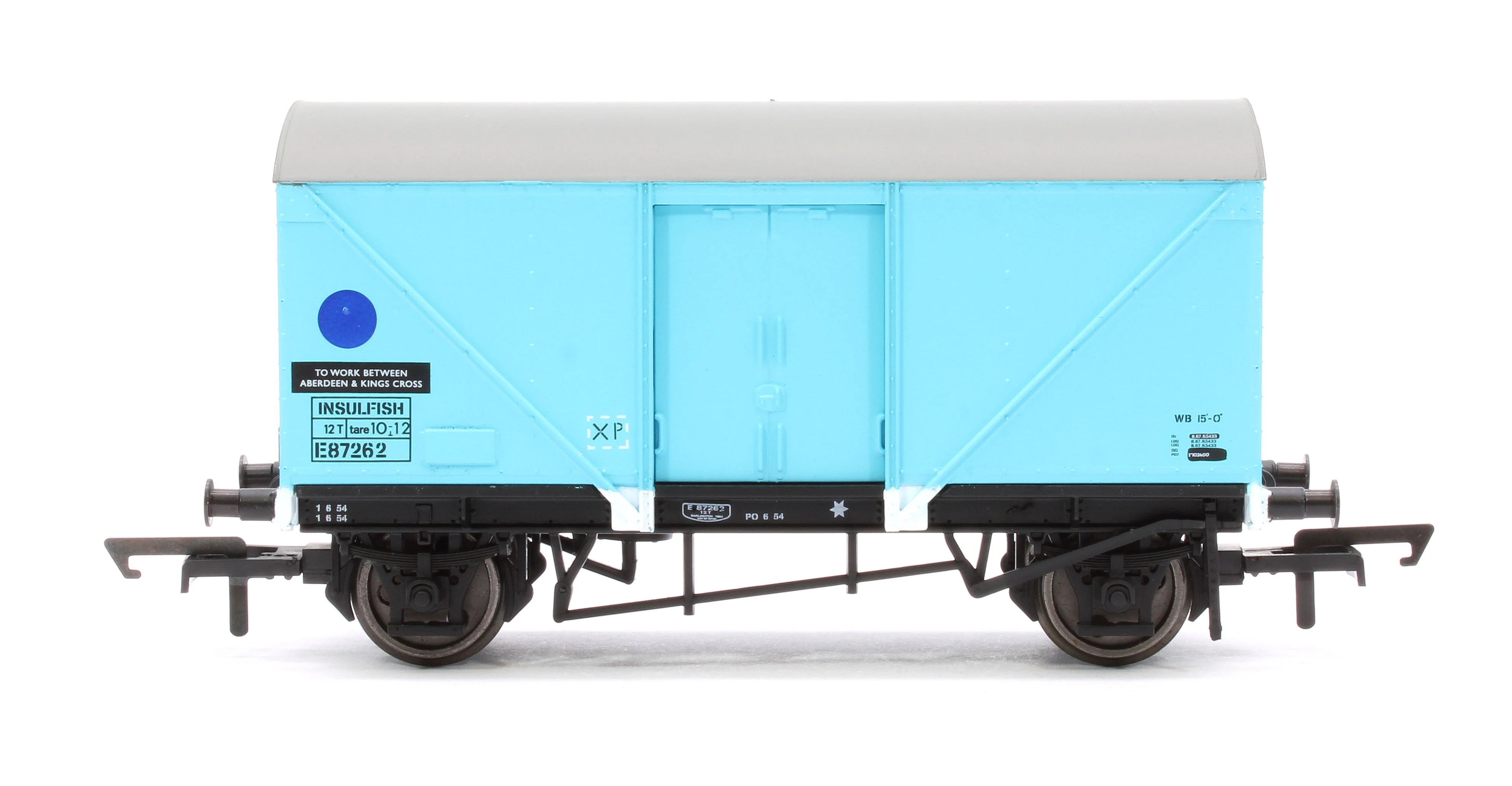 R60115 12T Fish Van BR Blue - 87262, 87263 & 87264 - Pack of 3 - Image 4