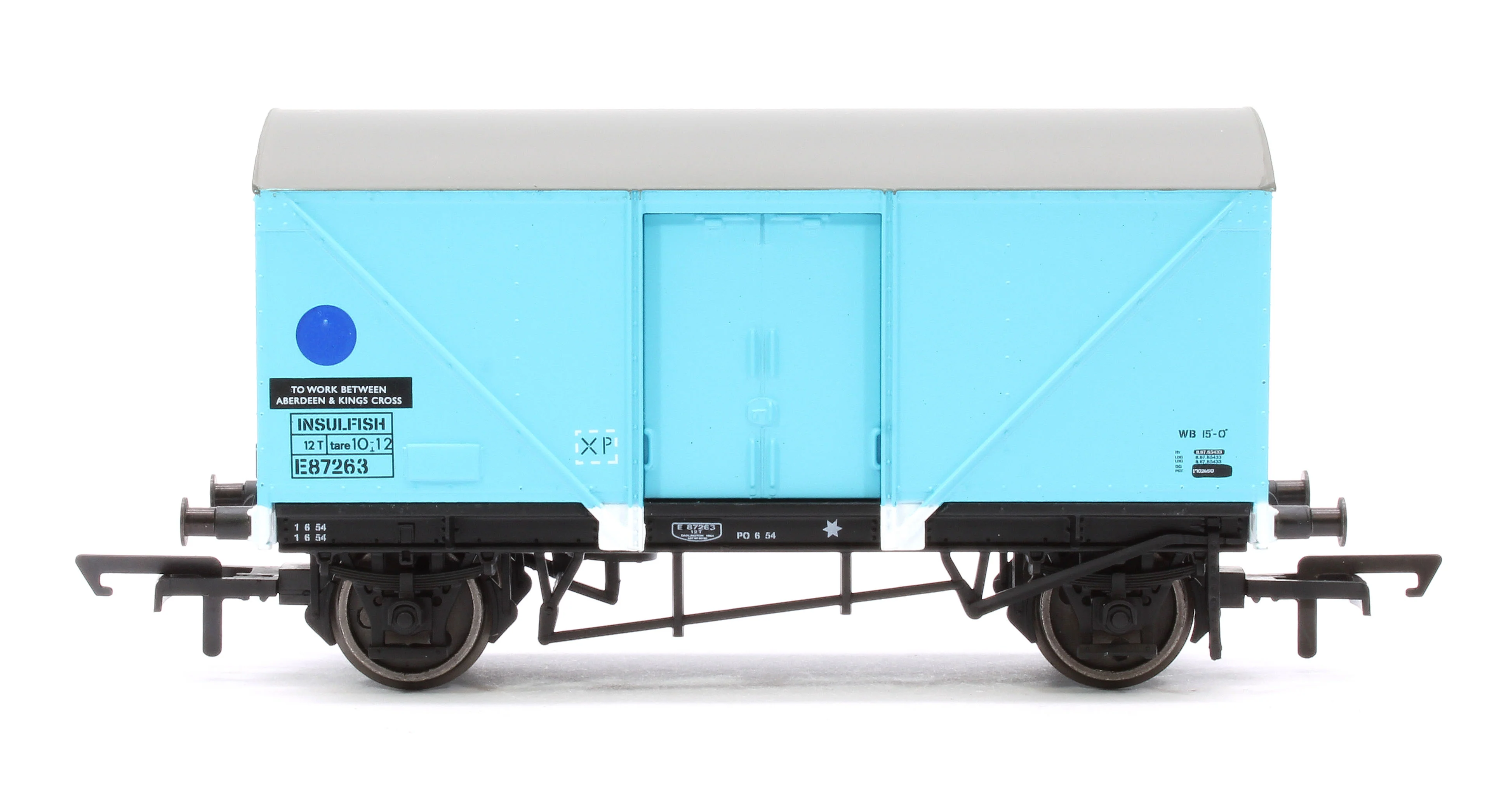 R60115 12T Fish Van BR Blue - 87262, 87263 & 87264 - Pack of 3 - Image 6