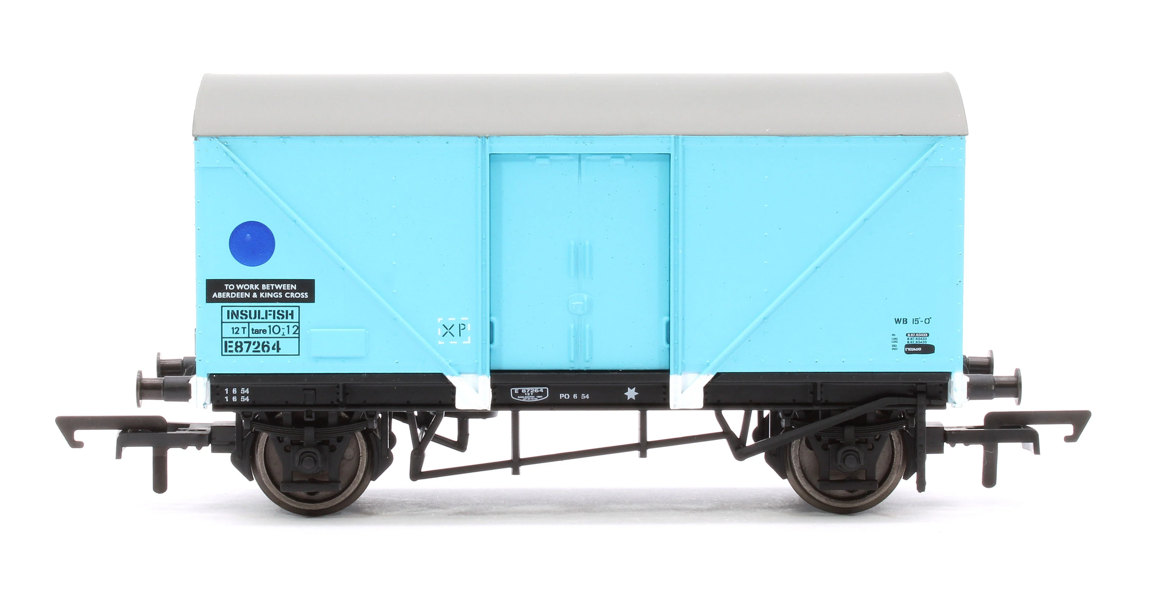 R60115 12T Fish Van BR Blue - 87262, 87263 & 87264 - Pack of 3 - Image 8