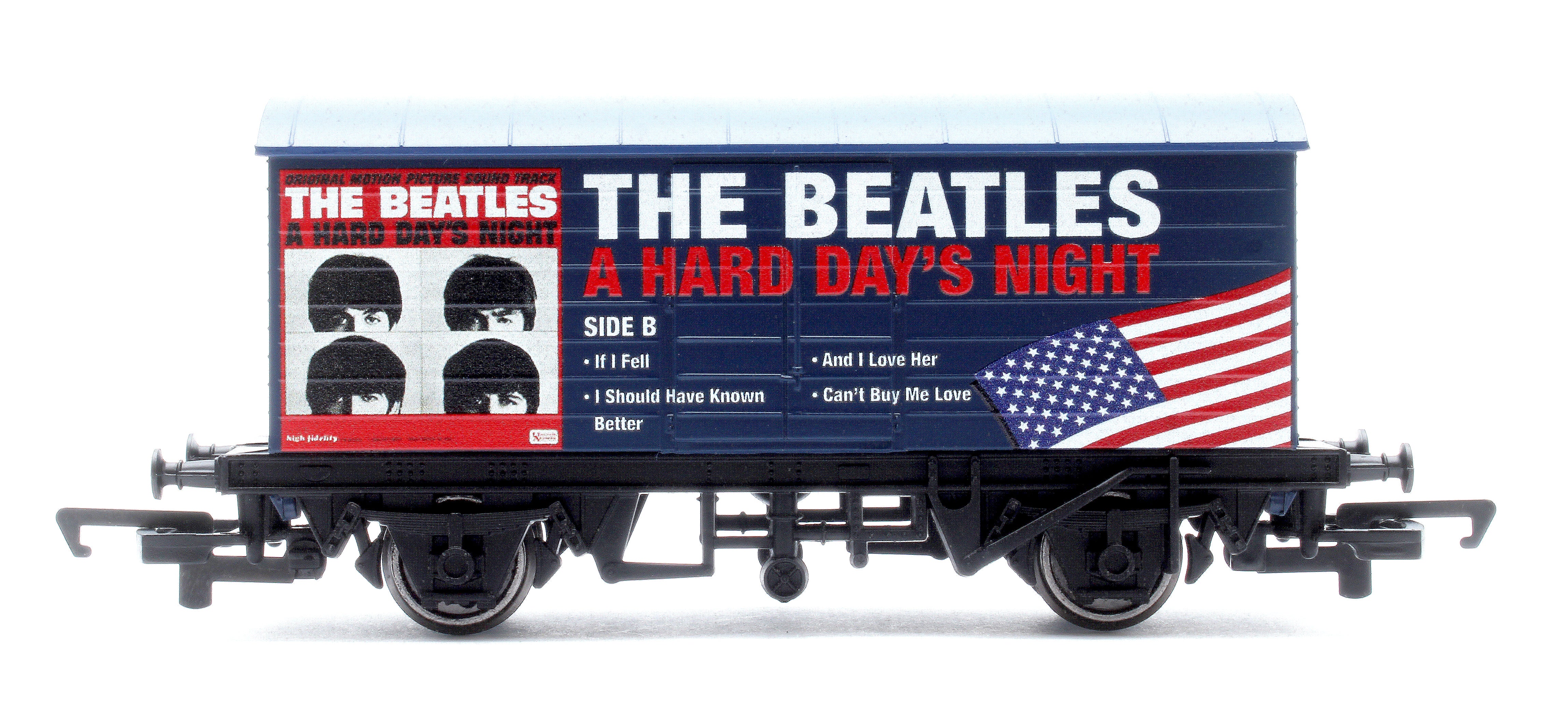 R60302 The Beatles 'Hard Days Night' US and UK Album Covers Wagon - Image 2