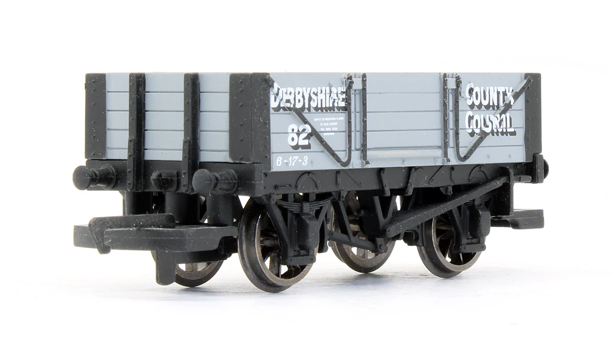 R6698 4 Plank Wagon 'Derbyshire County Council '82'