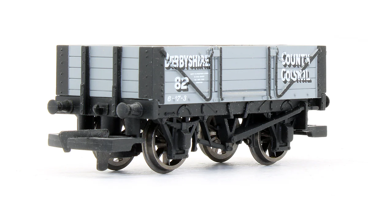 R6698 4 Plank Wagon 'Derbyshire County Council '82' - Image 2