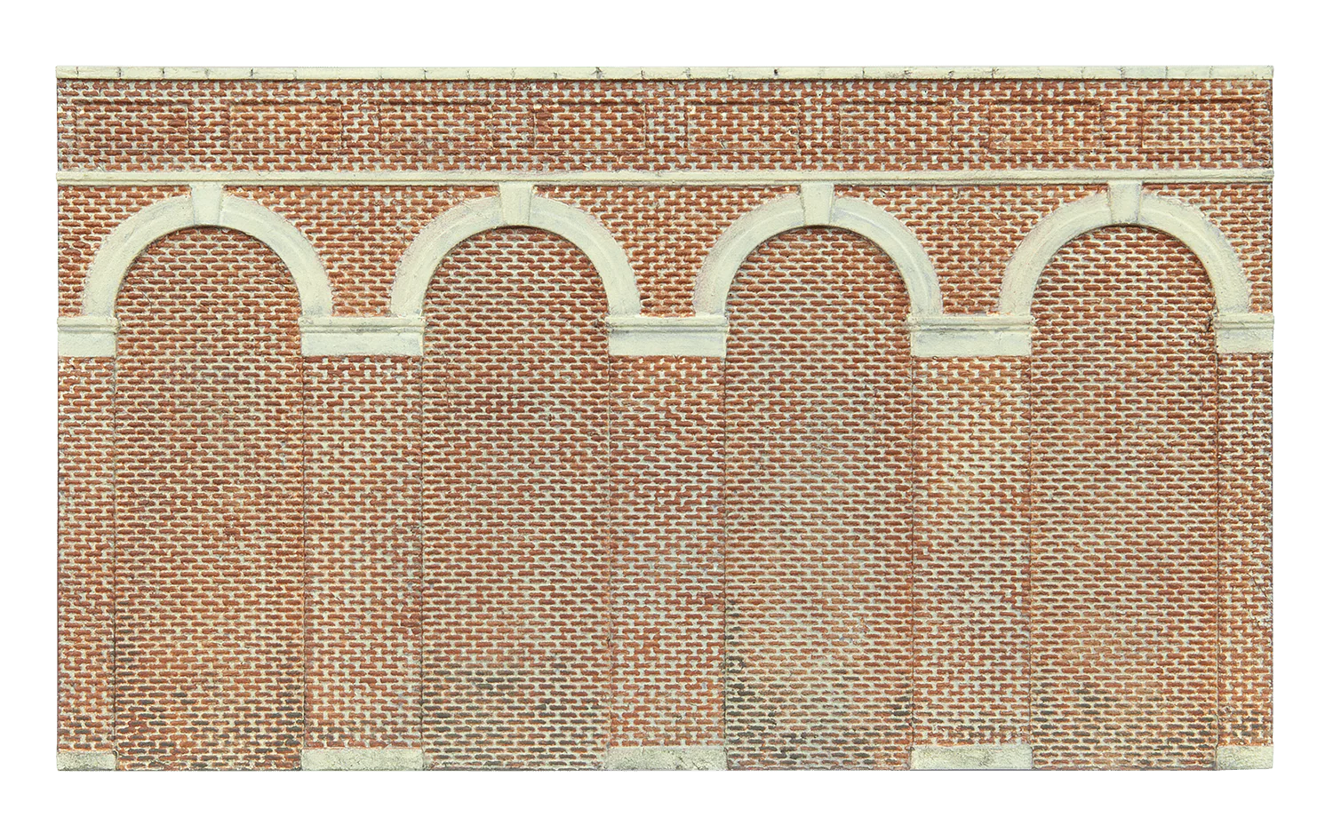 R7372 Skaledale High Level Arched Retaining Walls x2 (Red Brick) - Image 4