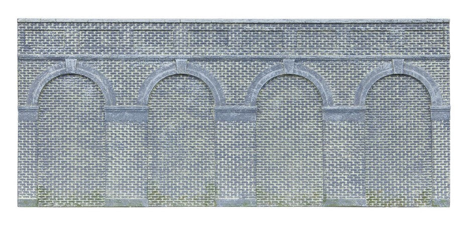 R7385 Skaledale Mid Level Arched Retaining Walls x2 (Engineers Blue Brick)