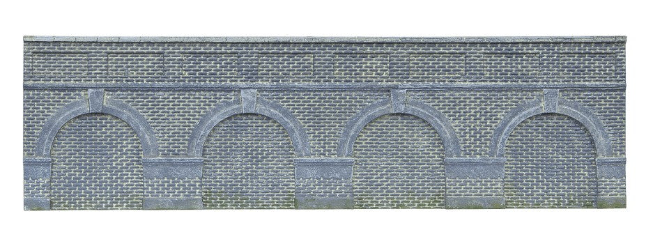 R7389 Skaledale Low Level Arched Retaining Walls x2 (Engineers Blue Brick)