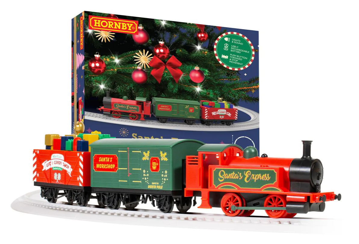 R9363M Santa’s Express Rechargeable Battery Operated Train Set