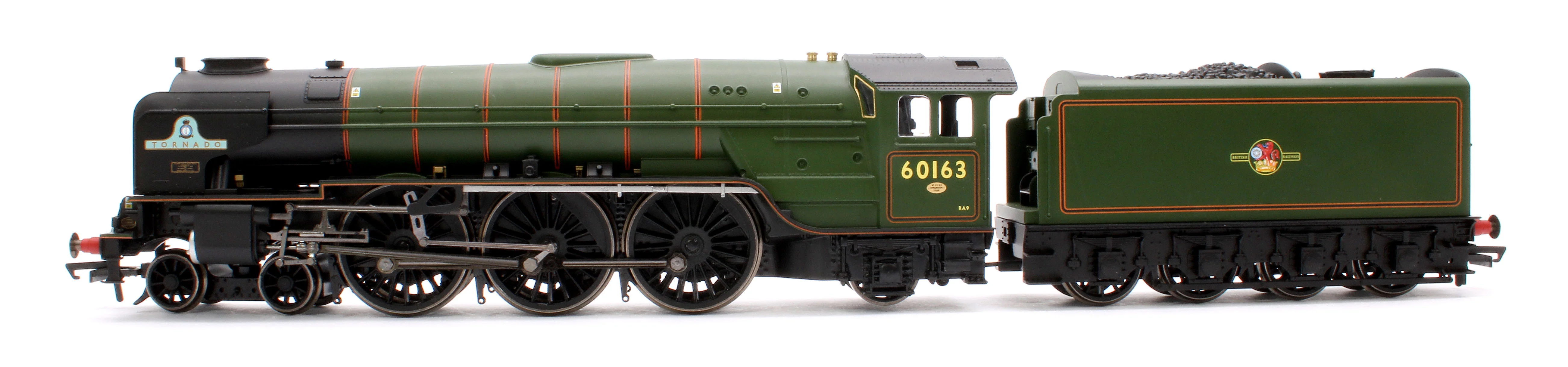 R30086 RailRoad Plus Class A1 Peppercorn 4-6-2, 60163 ‘Tornado’ BR Green with Late Crest British Railways Steam Locomotive - Image 5