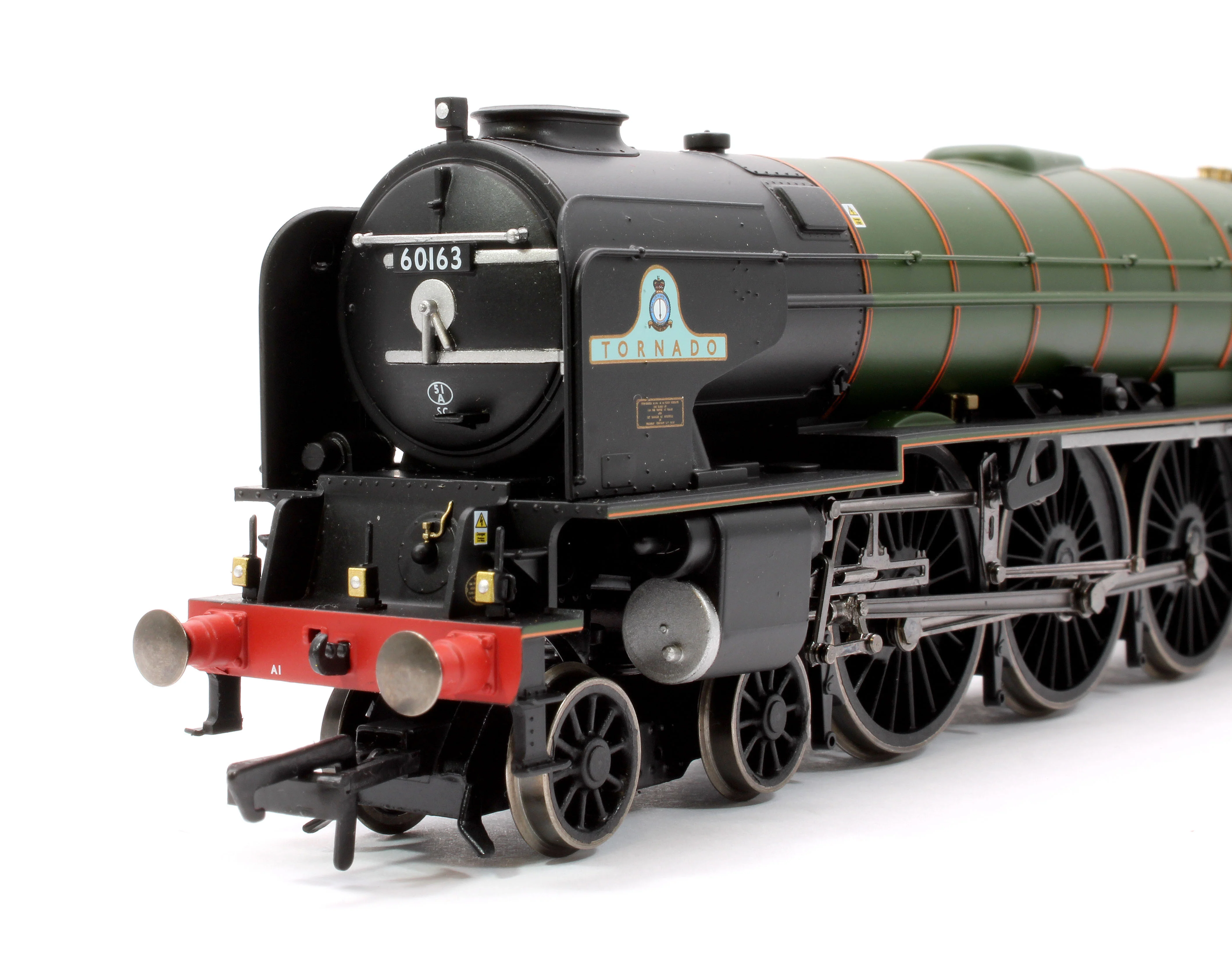 R30086 RailRoad Plus Class A1 Peppercorn 4-6-2, 60163 ‘Tornado’ BR Green with Late Crest British Railways Steam Locomotive - Image 9