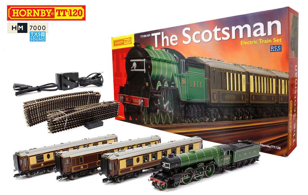 TT1001TXSM The Scotsman Train Set - DCC Sound Fitted