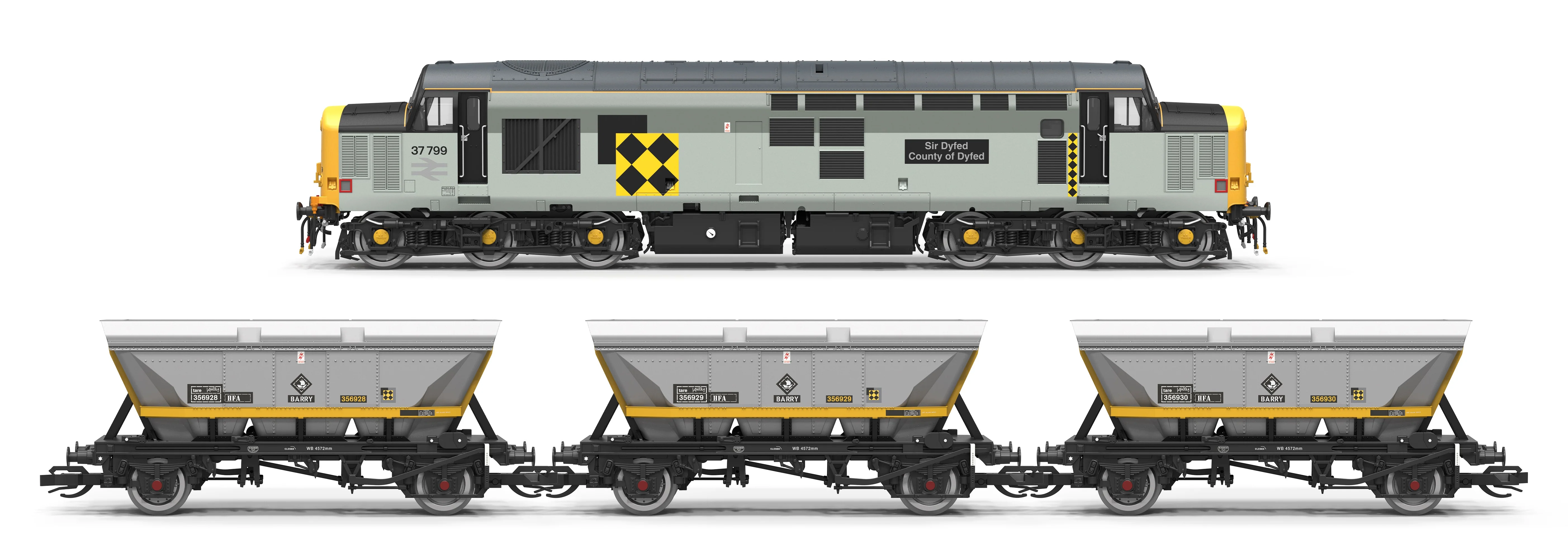 TT1008TXSM Coalfield Freight Train Set - DCC Sound - Image 8