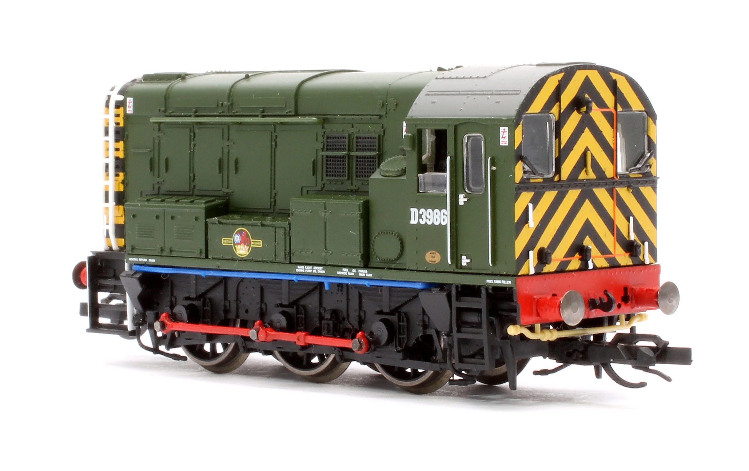TT3028M Class 08 0-6-0 BR No.D3986 Diesel Locomotive - Image 2
