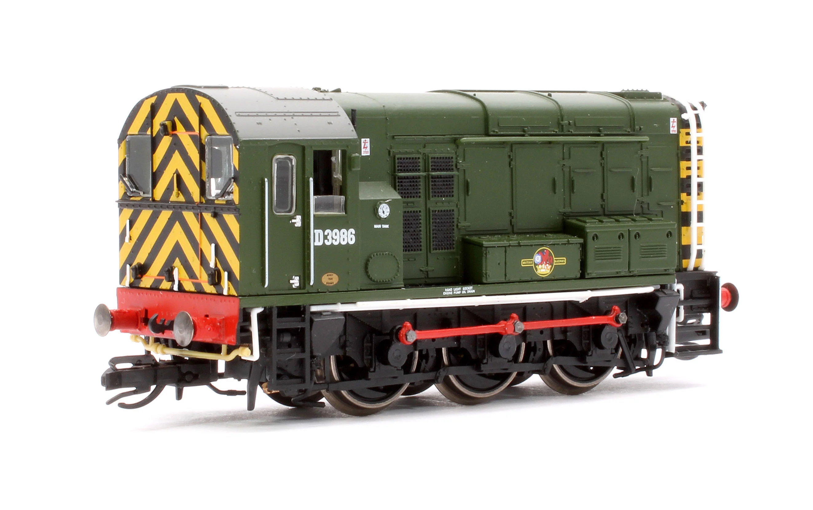 TT3028M Class 08 0-6-0 BR No.D3986 Diesel Locomotive - Image 3