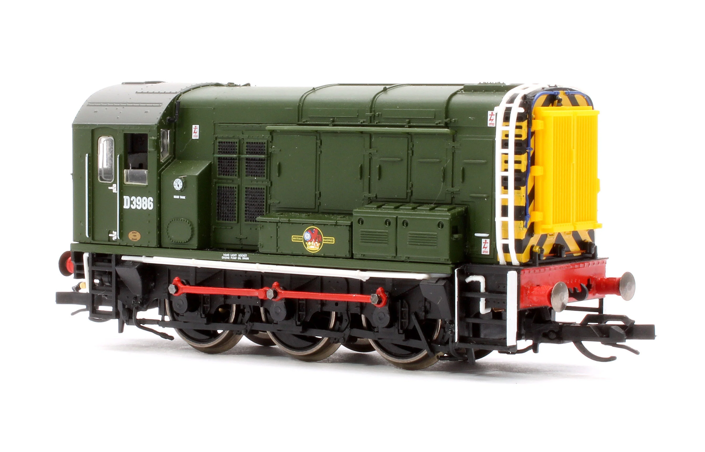 TT3028M Class 08 0-6-0 BR No.D3986 Diesel Locomotive - Image 4