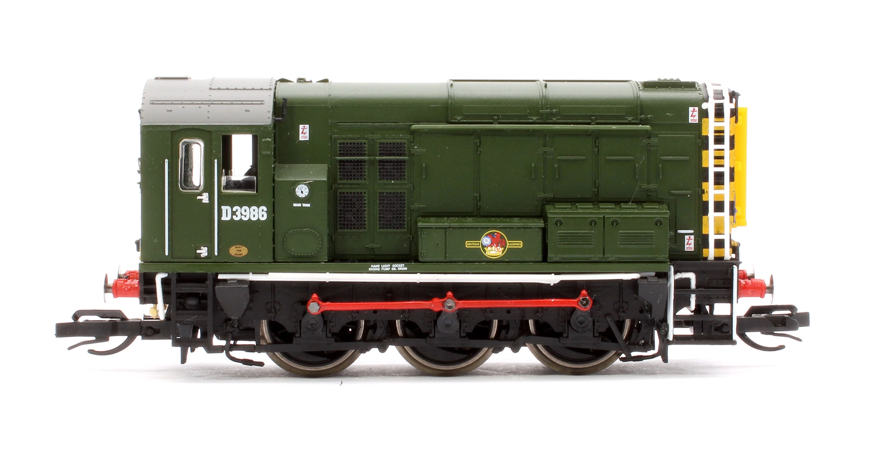 TT3028M Class 08 0-6-0 BR No.D3986 Diesel Locomotive - Image 6