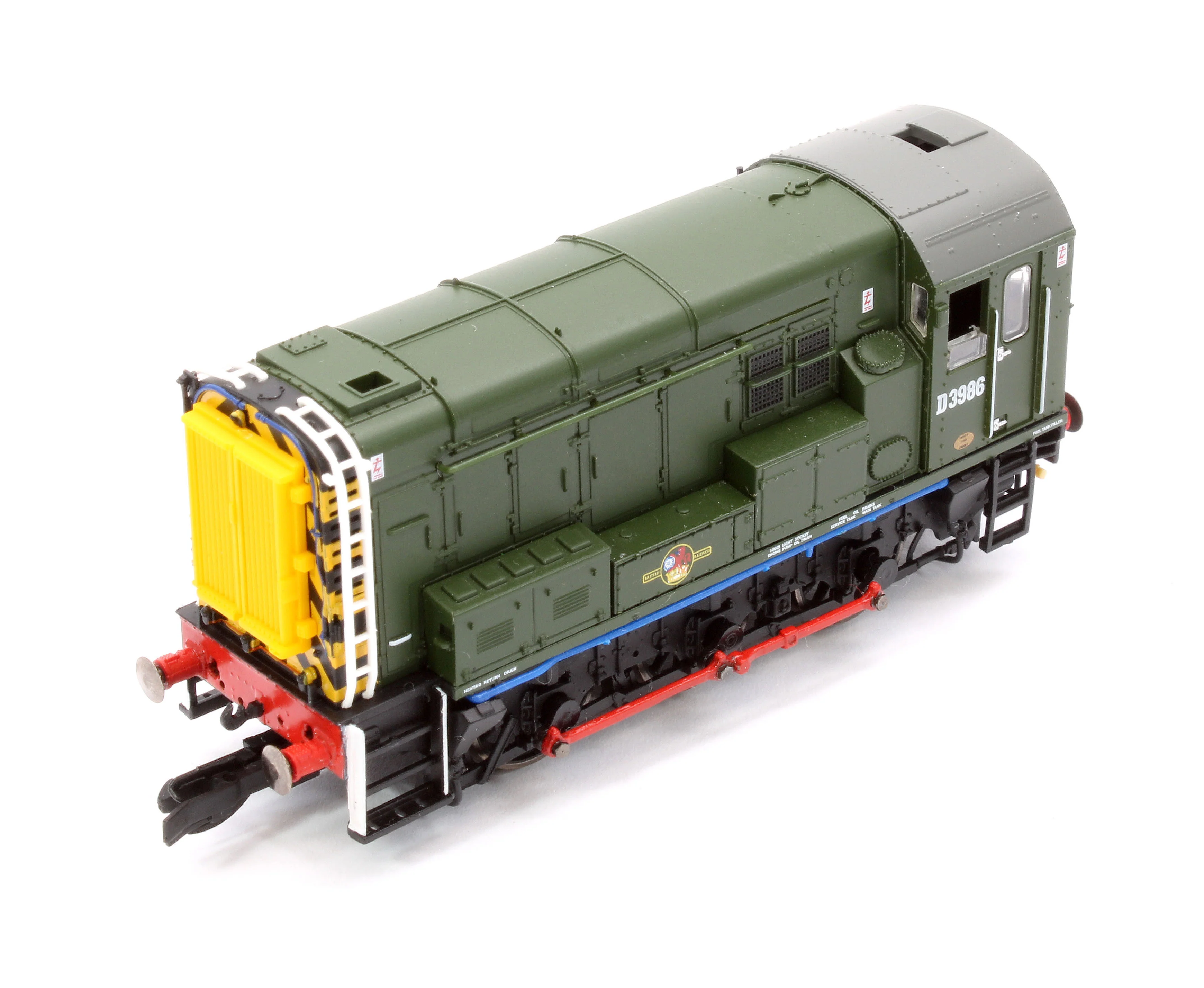 TT3028M Class 08 0-6-0 BR No.D3986 Diesel Locomotive - Image 9