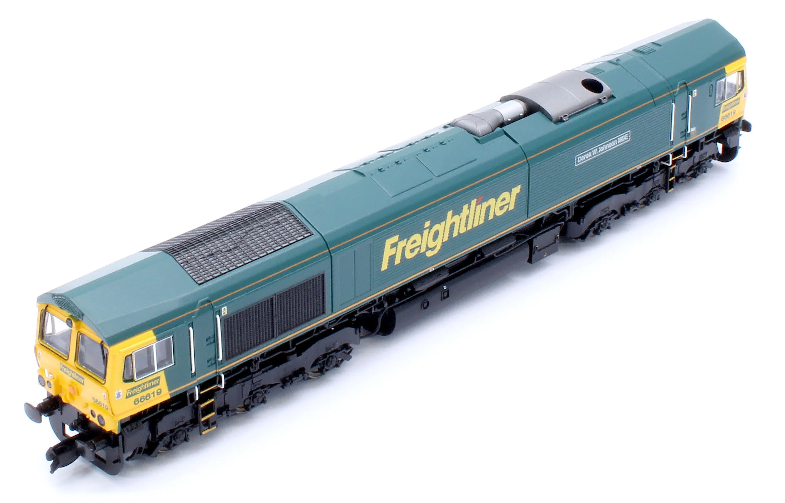 TT3031M Freightliner Class 66 Derek W Johnson MBE 66619 Diesel Locomotive - Image 11