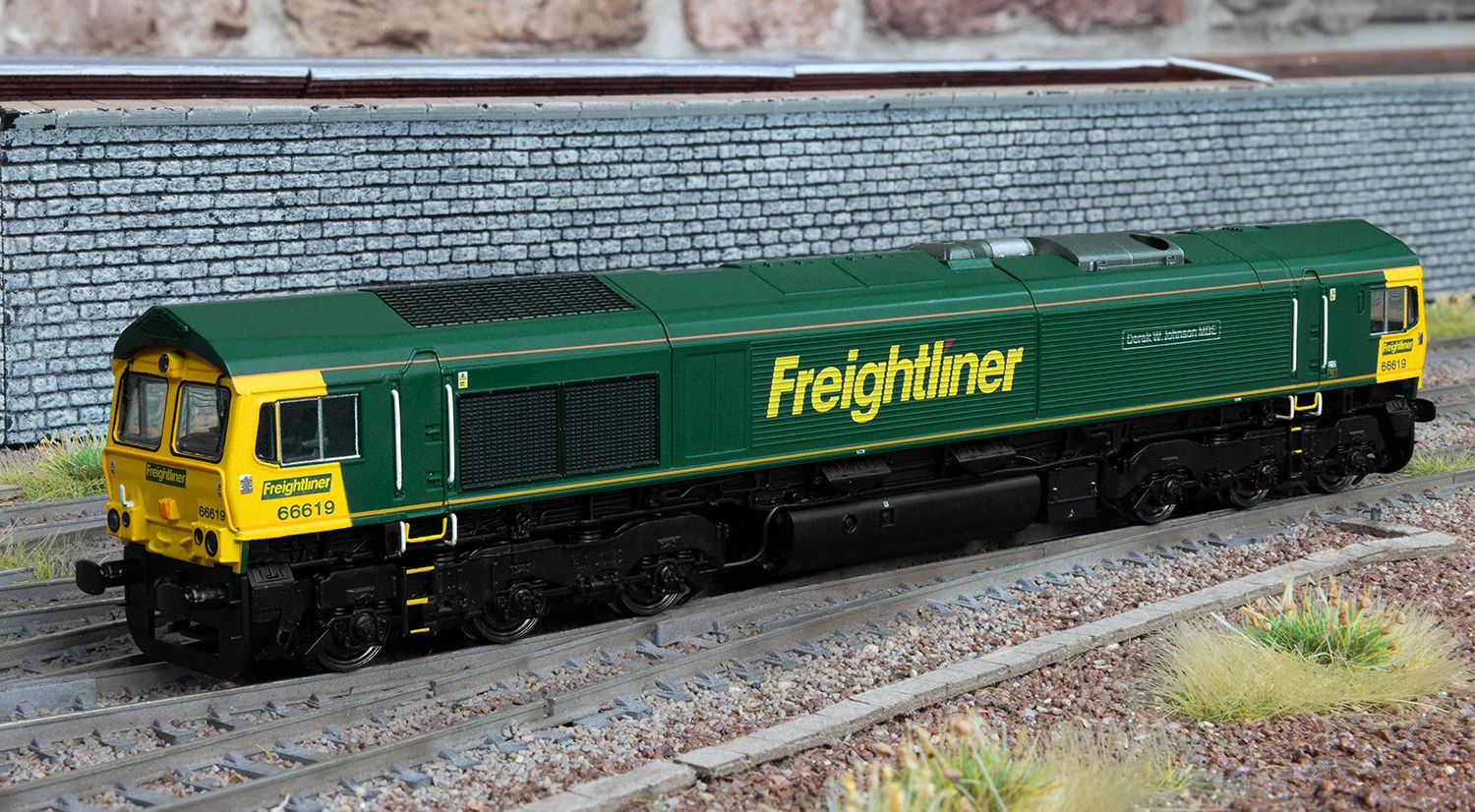 TT3031M Freightliner Class 66 Derek W Johnson MBE 66619 Diesel Locomotive - Image 12