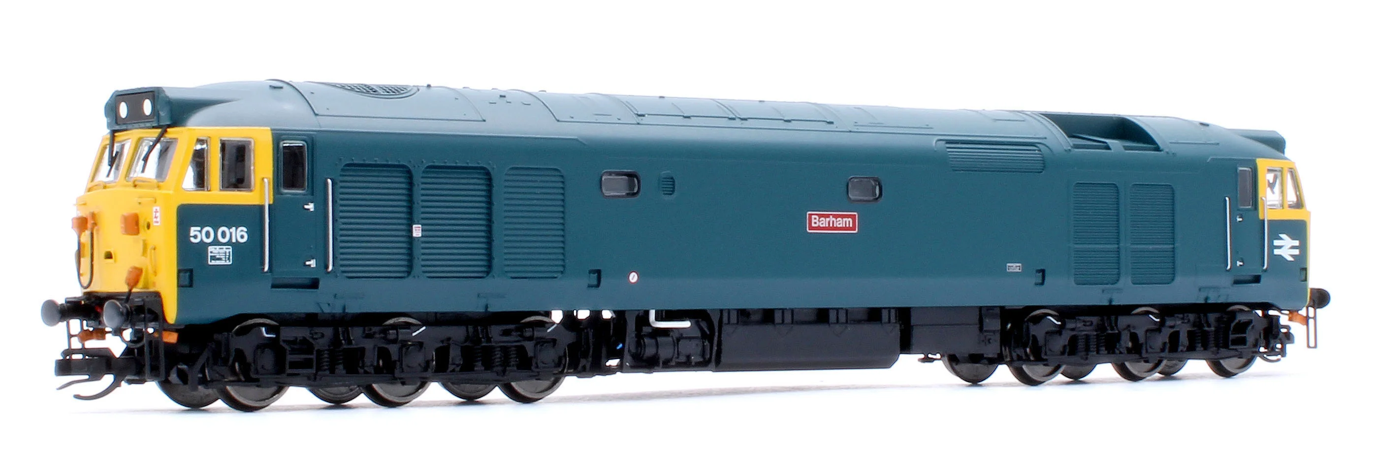 TT3041M Class 50 BR Blue Barham 50016 Diesel Locomotive - Image 4