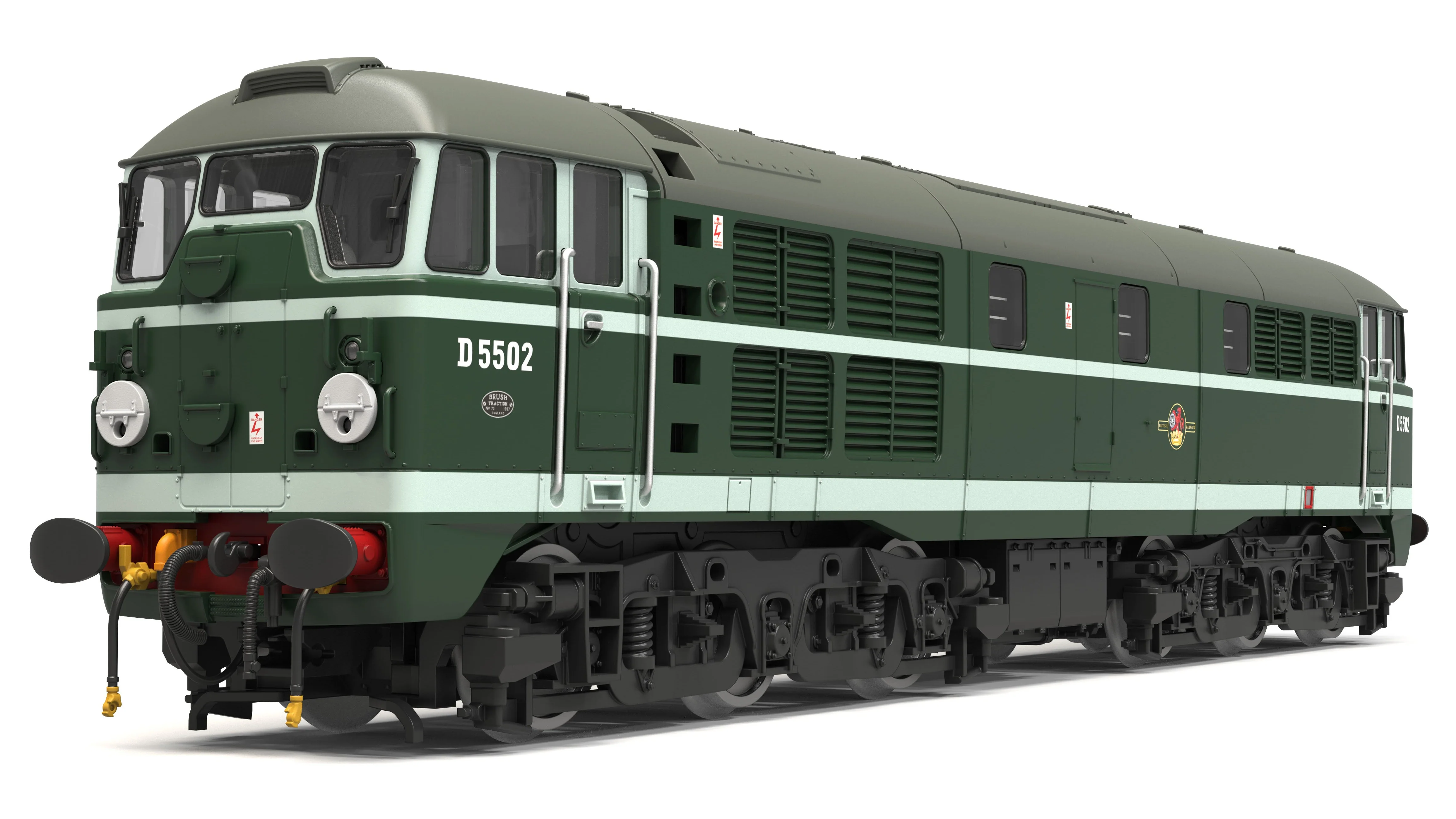 TT3071M Class 30 BR Green 'D5502' Diesel Locomotive - Image 2