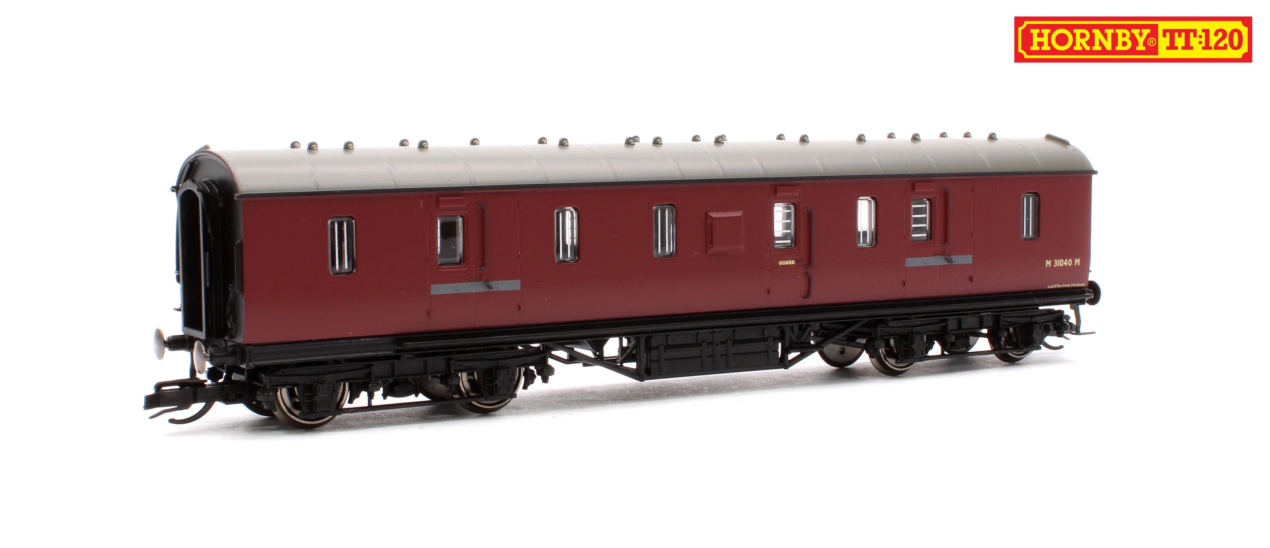TT4035 LMS Period III 50' Full Brake Coach BR Maroon M31040M