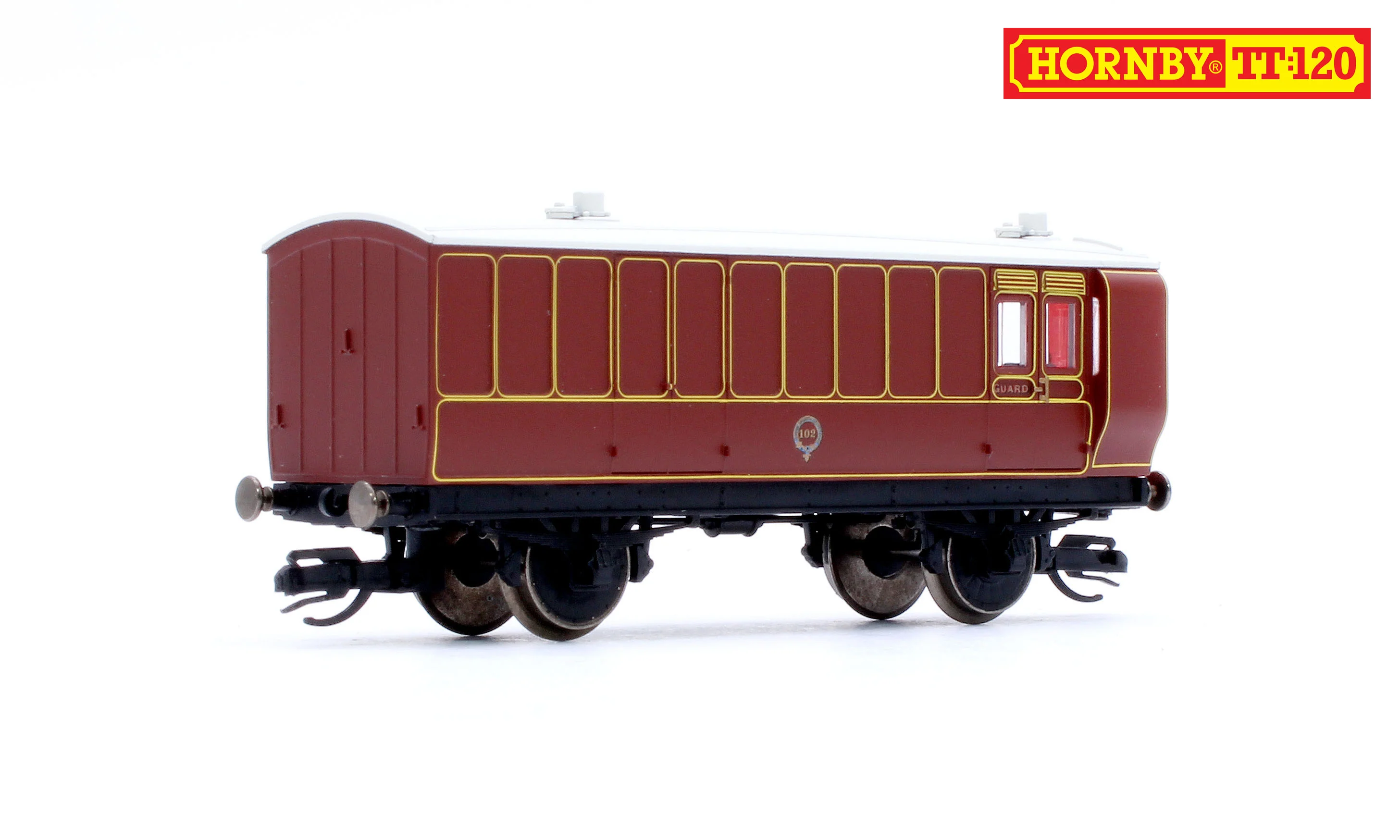 TT4058 LB&SCR 4 Wheel Coach 3rd Class Brake Baggage