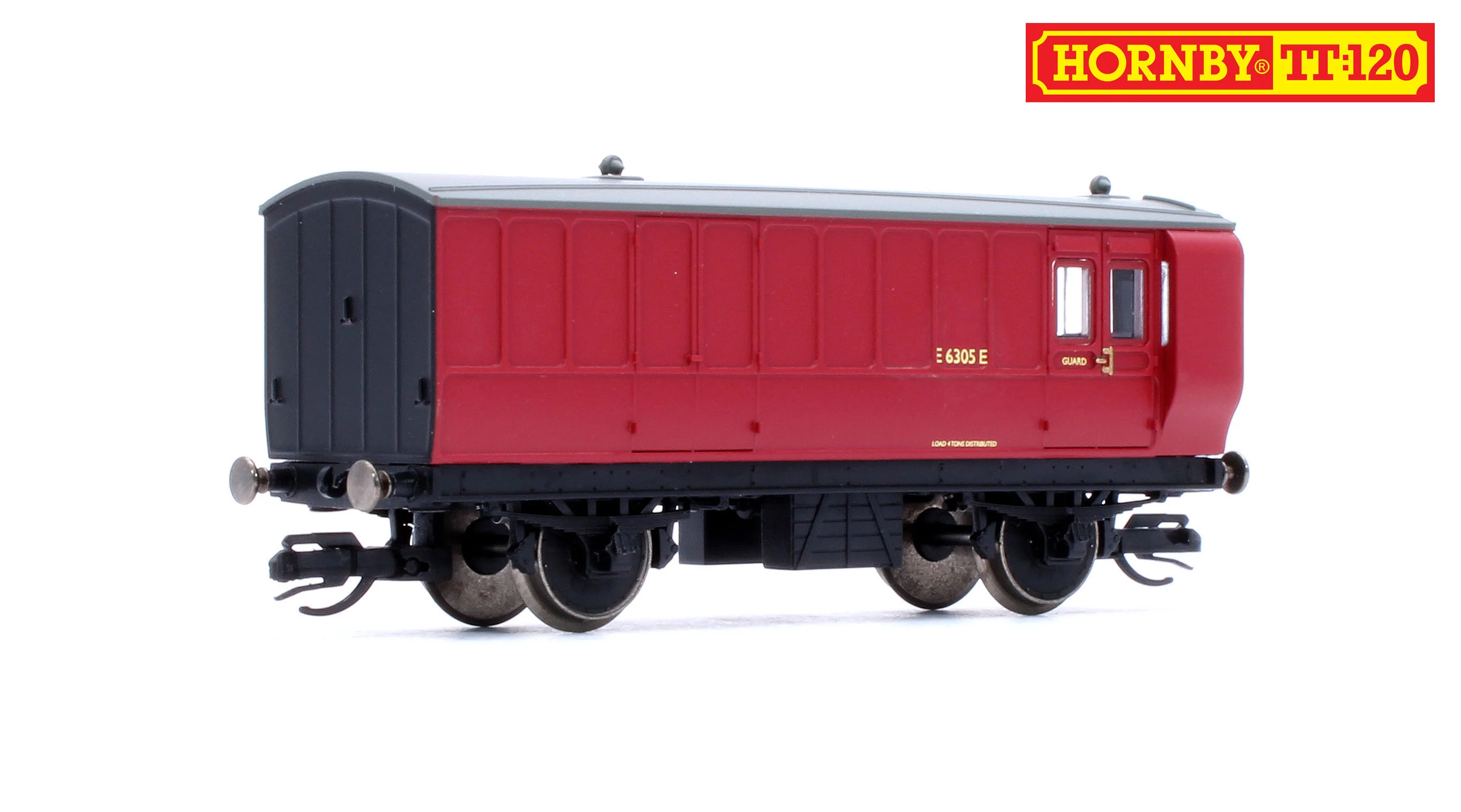 TT4062 BR 4 Wheel Coach 3rd Class Brake Baggage