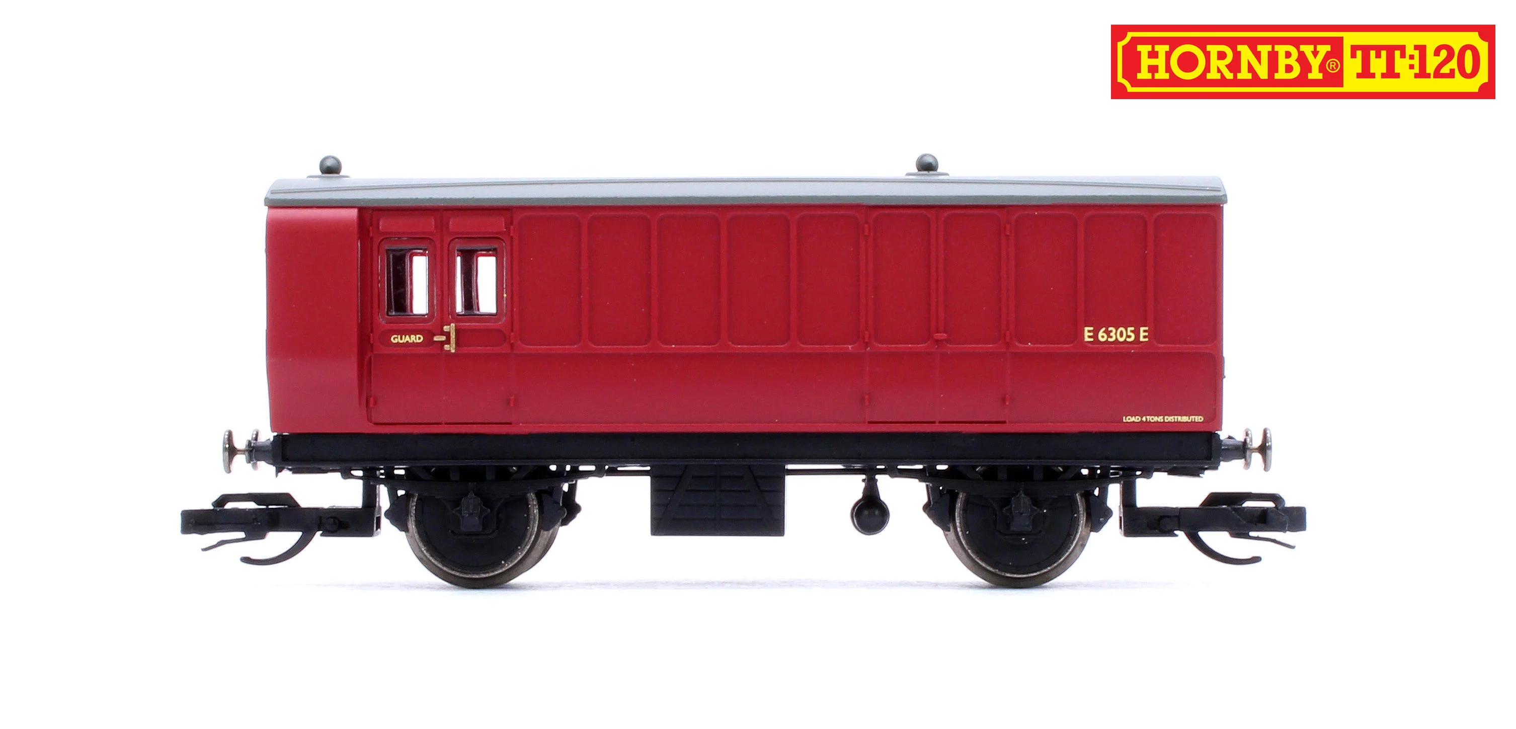 TT4062 BR 4 Wheel Coach 3rd Class Brake Baggage - Image 2