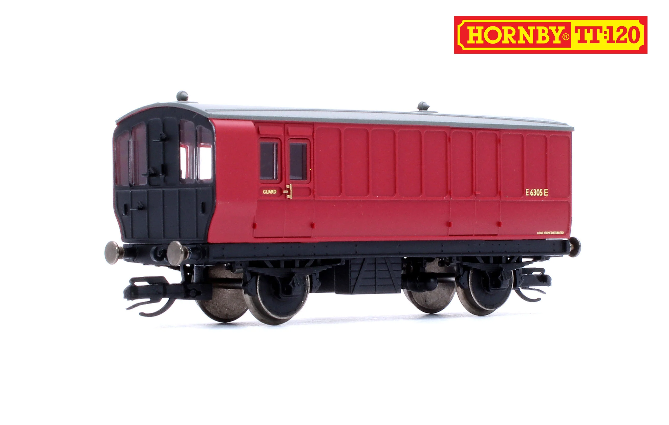 TT4062 BR 4 Wheel Coach 3rd Class Brake Baggage - Image 3