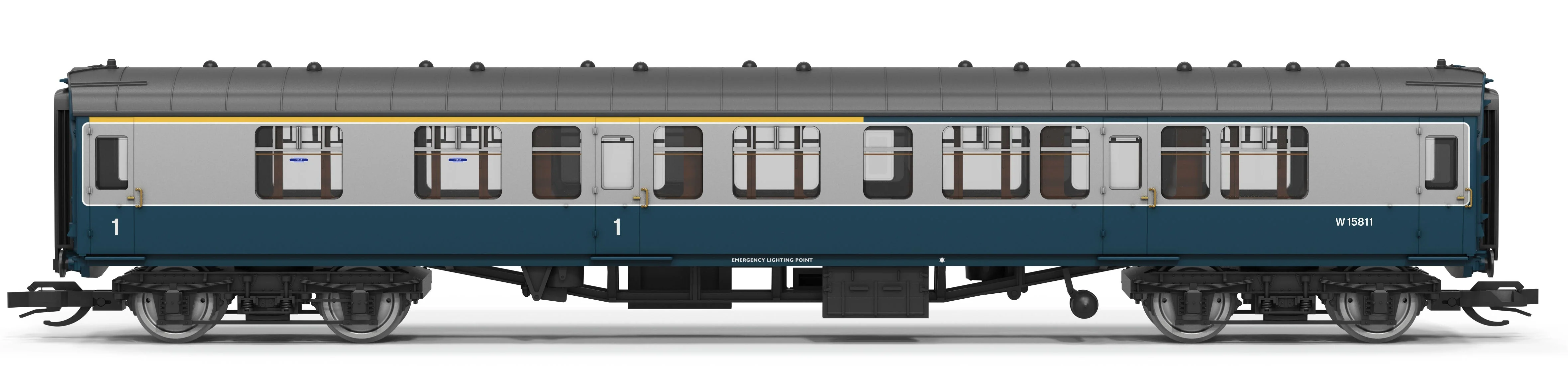 TT4076E Mark 1 CK Composite Corridor BR Blue/Grey W15811