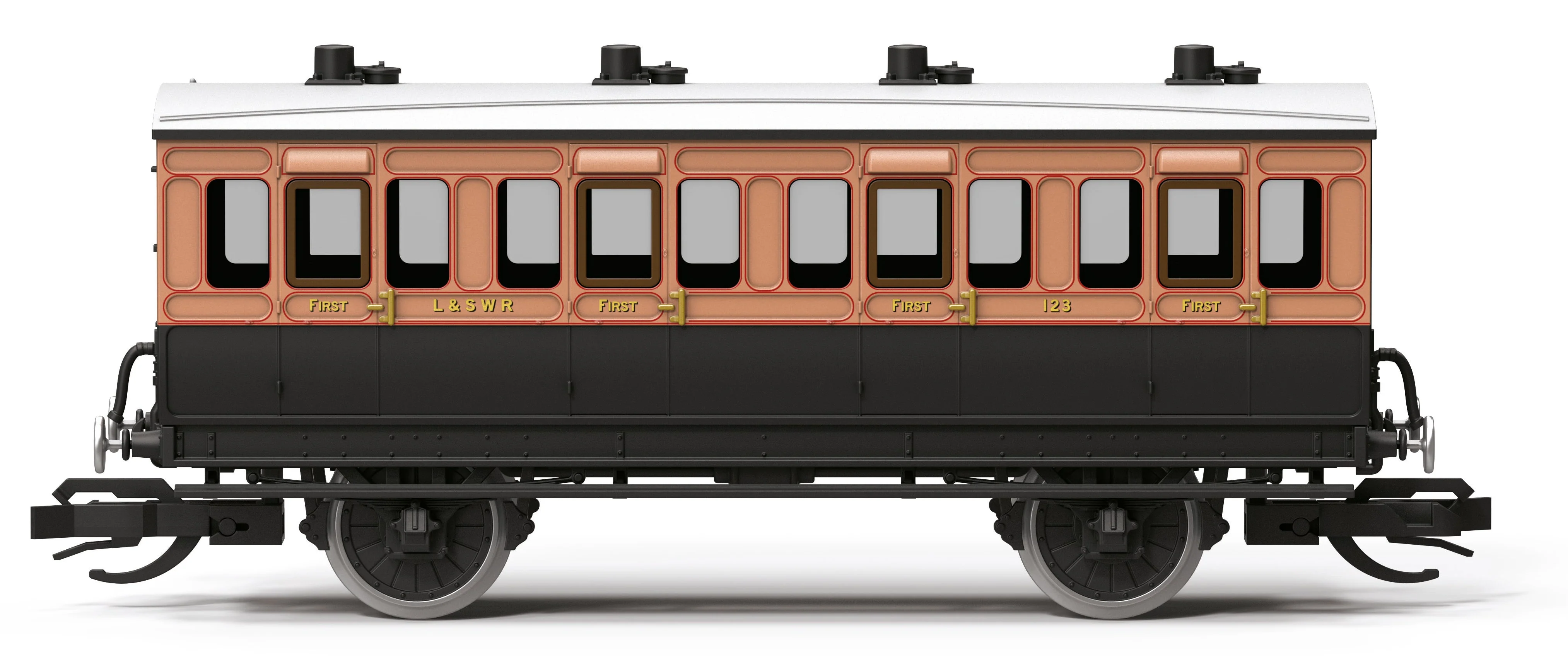 TT4078 4 Wheel 1st Class Coach LSWR 123