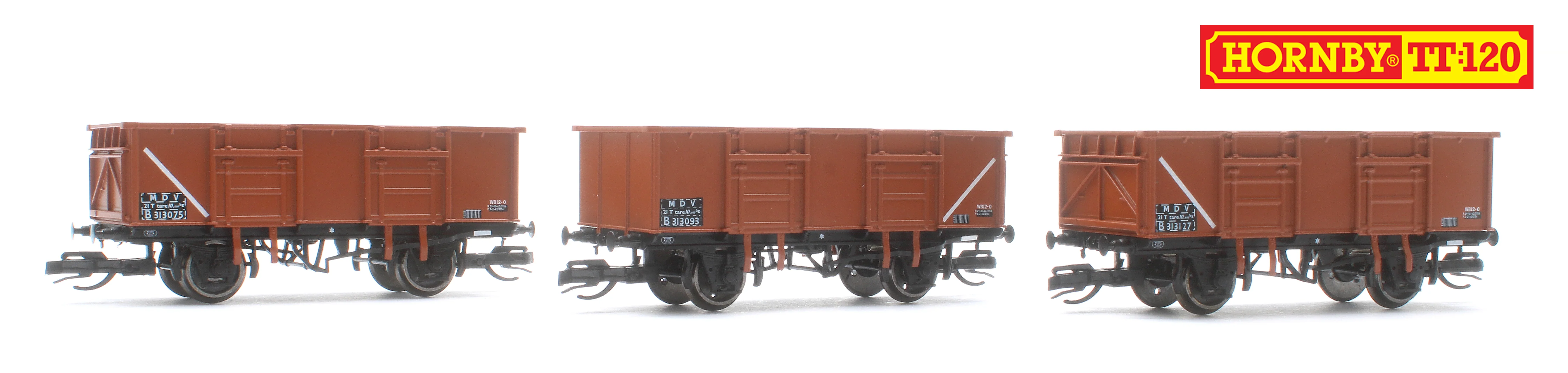 TT6039 BR 21T Mineral wagon 313093, 313075 & 313127 Triple Pack