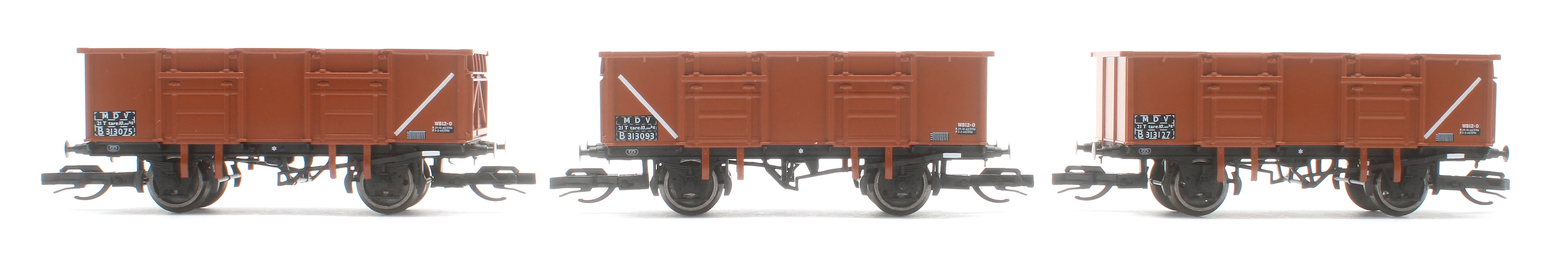 TT6039 BR 21T Mineral wagon 313093, 313075 & 313127 Triple Pack - Image 2