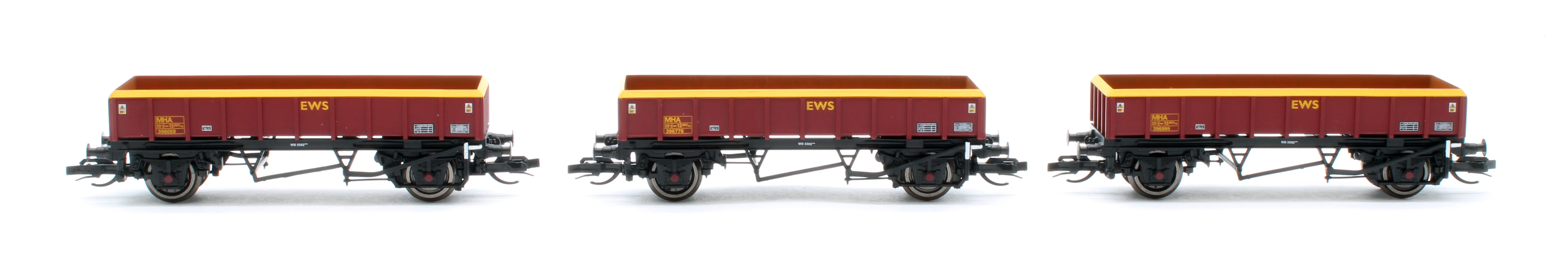 TT6051 EWS MHA ‘Coalfish’ Ballast Wagon No.396059, 396776 & 396999 Triple Pack - Image 2