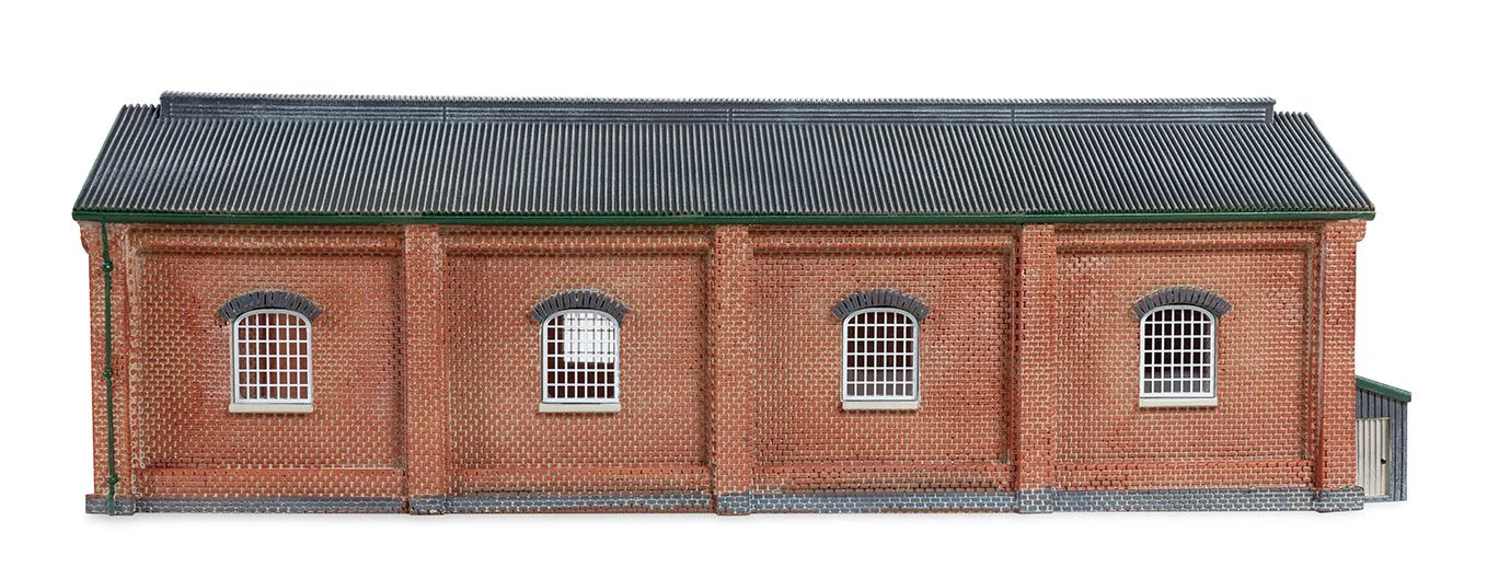 TT9019 Double Engine Shed - Red Brick Collection - Image 3