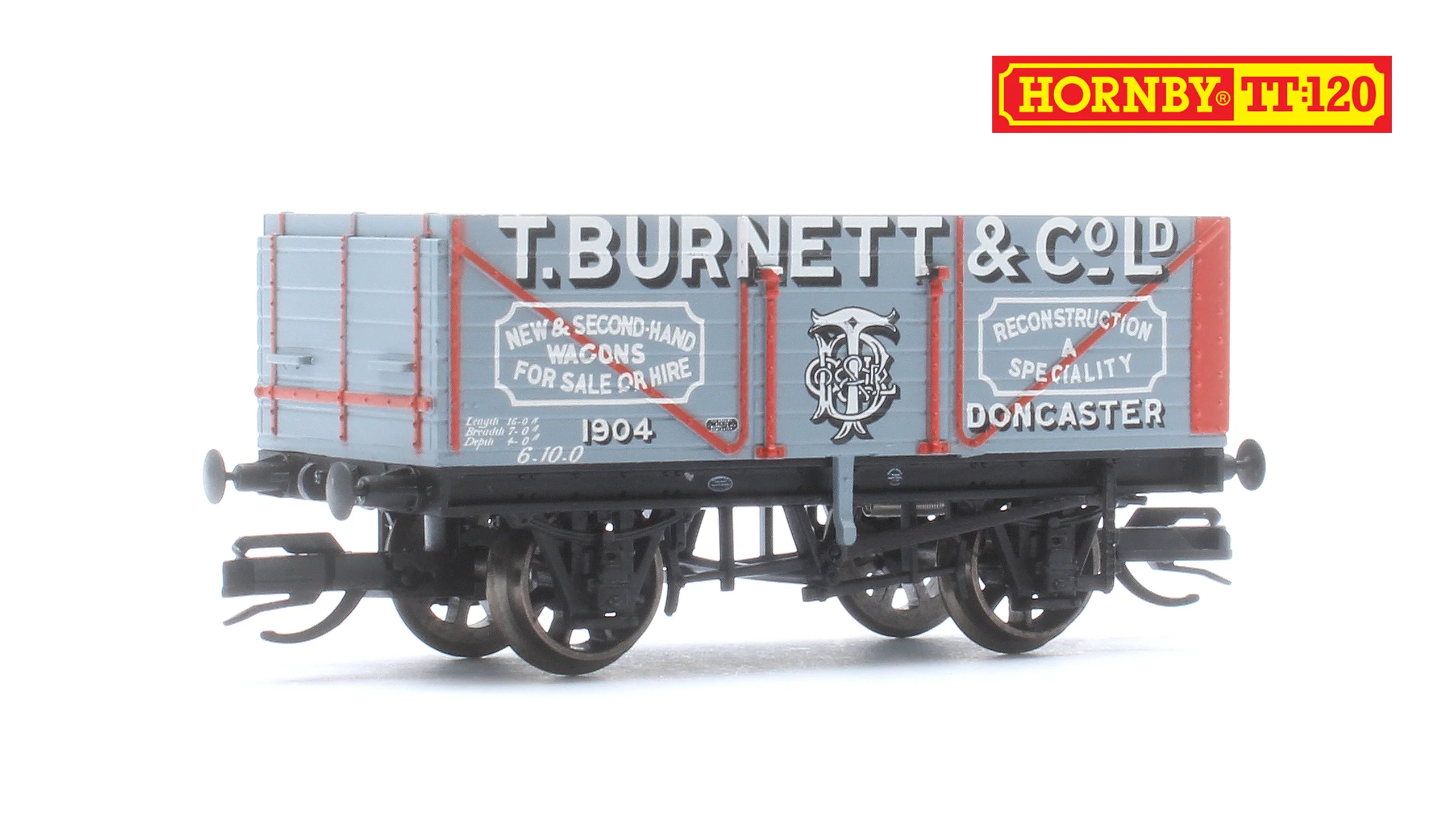 TT6041 T Burnett 7 Plank Wagon