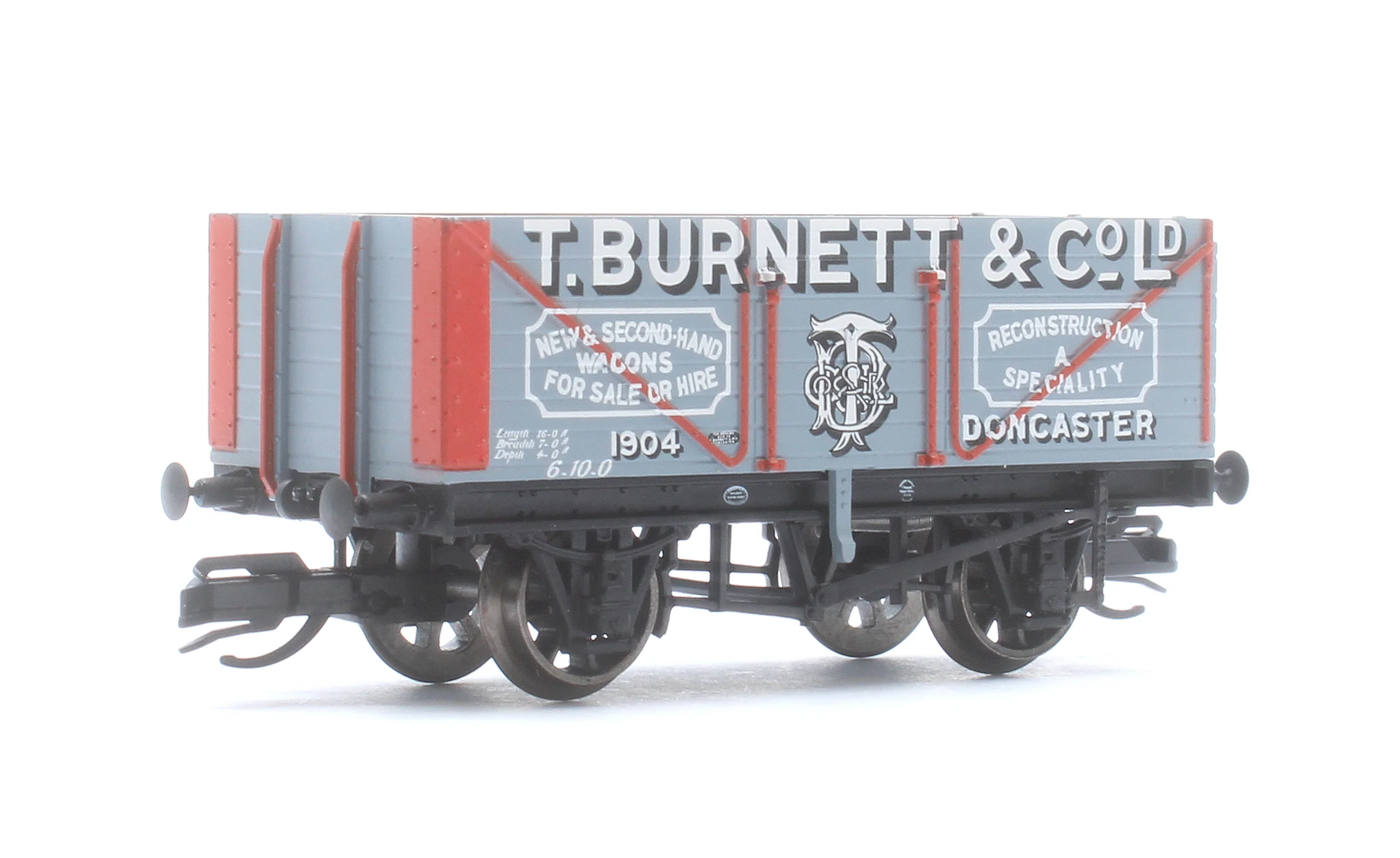 TT6041 T Burnett 7 Plank Wagon - Image 3