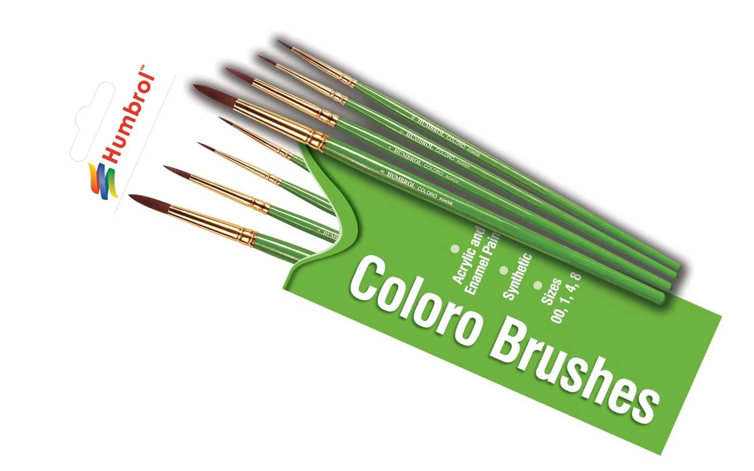 Coloro Brush Pack - Size 00/1/4/8 - Image 2