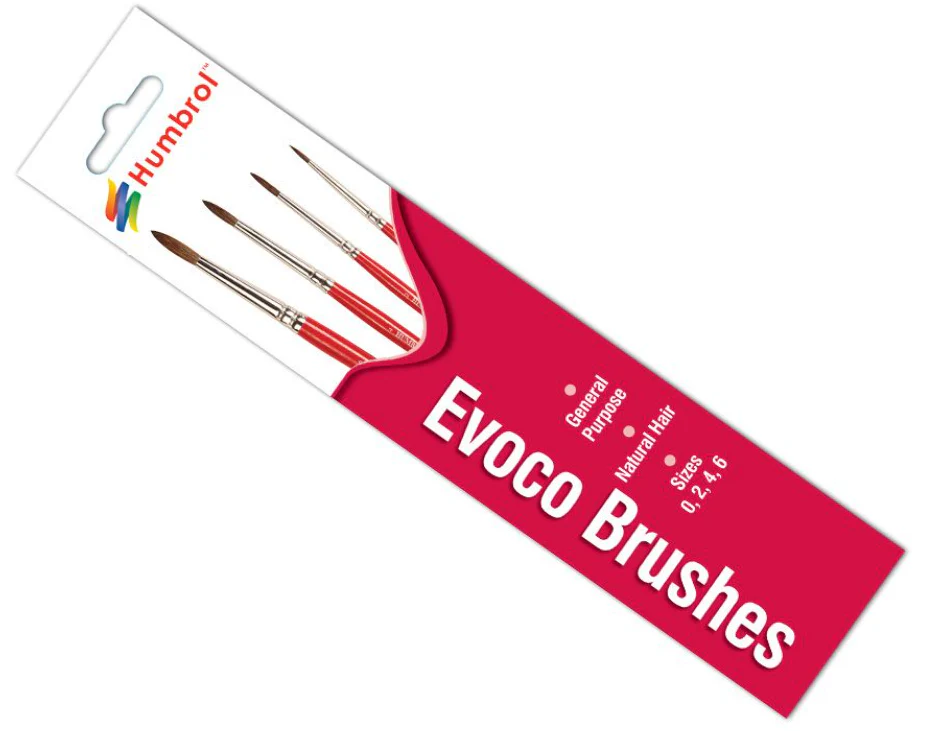 AG4150 Evoco Brush Pack - Size 0/2/4/6 - Image 2
