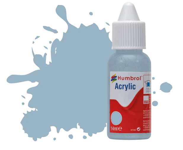 DB0128 No 128 US Compass Grey Acrylic Paint (14ml)