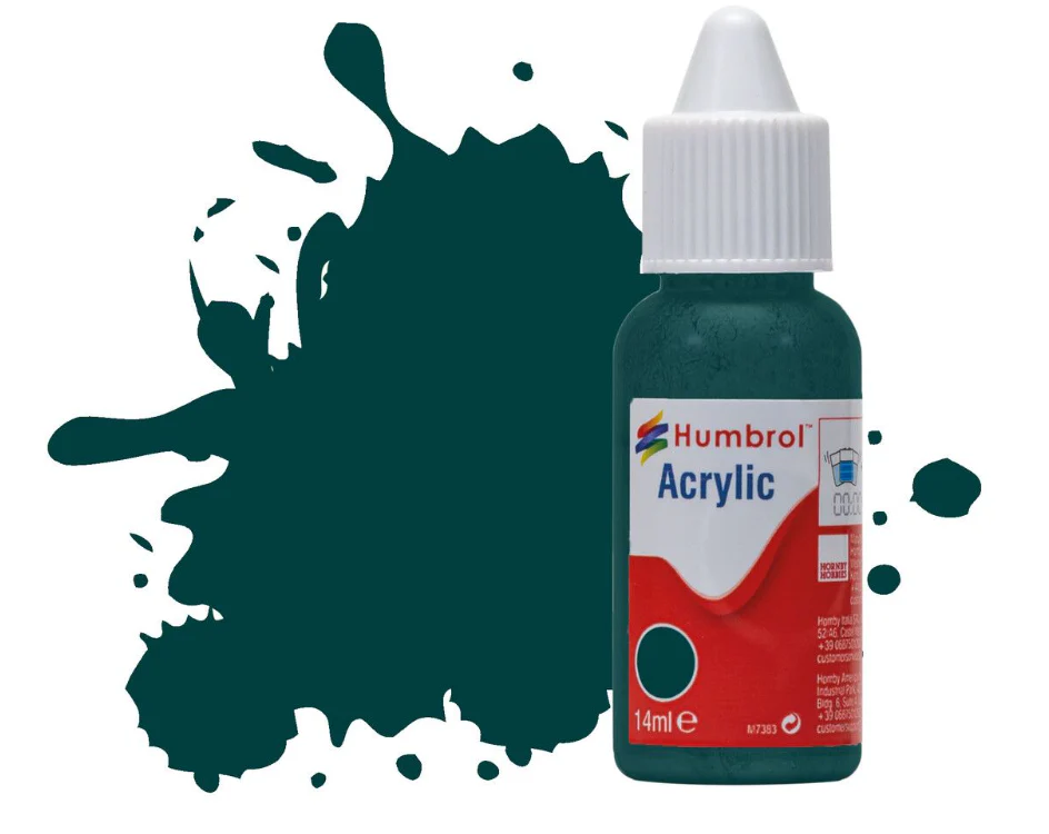 DB0239 Acrylic Dropper Bottle - No 239 Racing Green - Gloss - 14ml