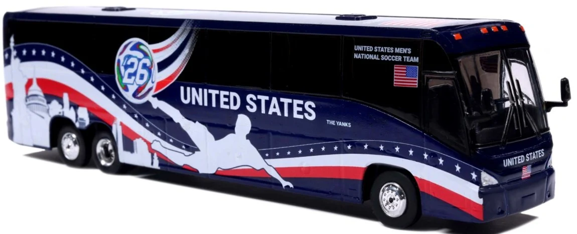 ICO870715 MCI J4500 Coach United States National Soccer Team
