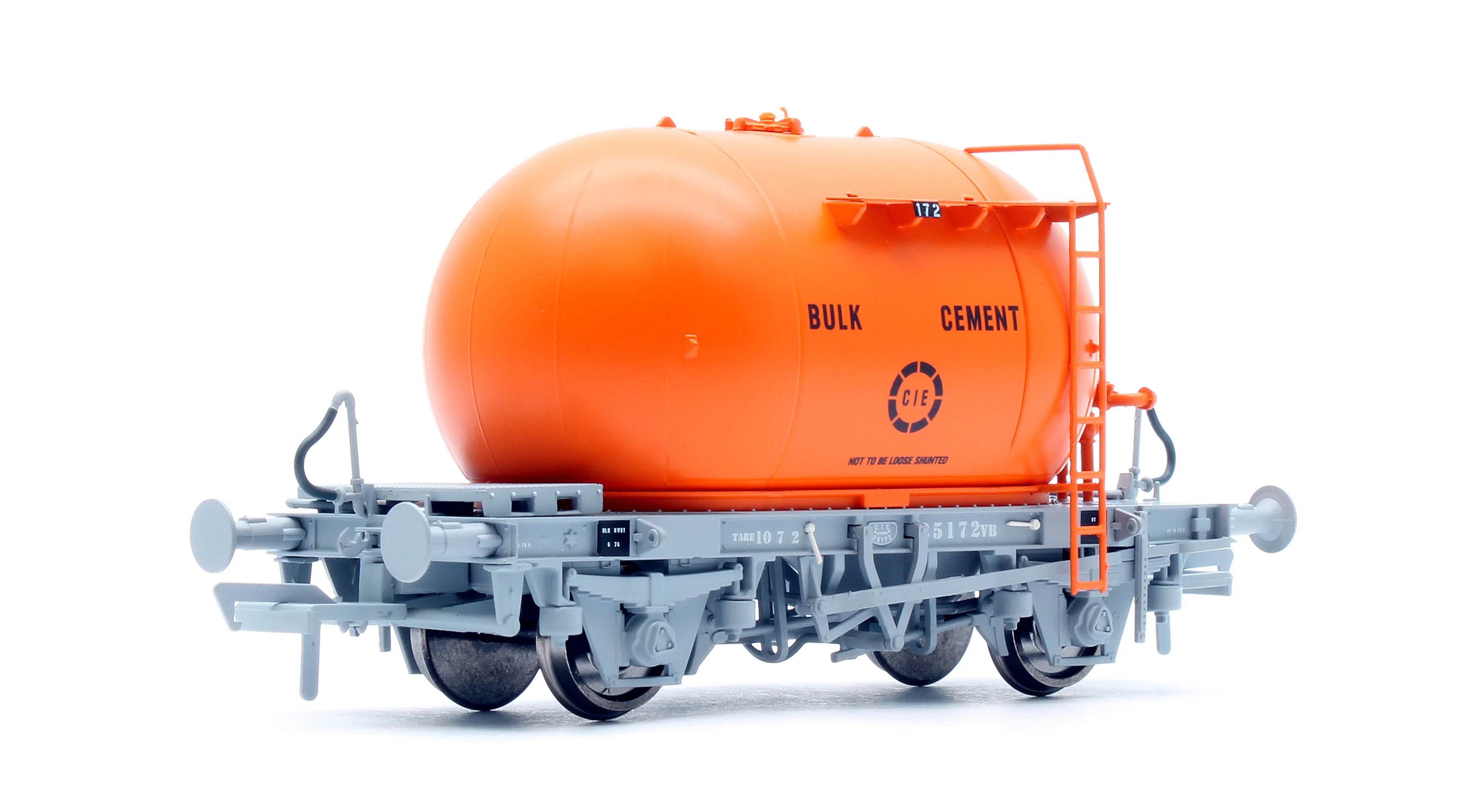 IRM1192 CIE Bulk Cement Wagon - Orange - Pack 1 - Image 4