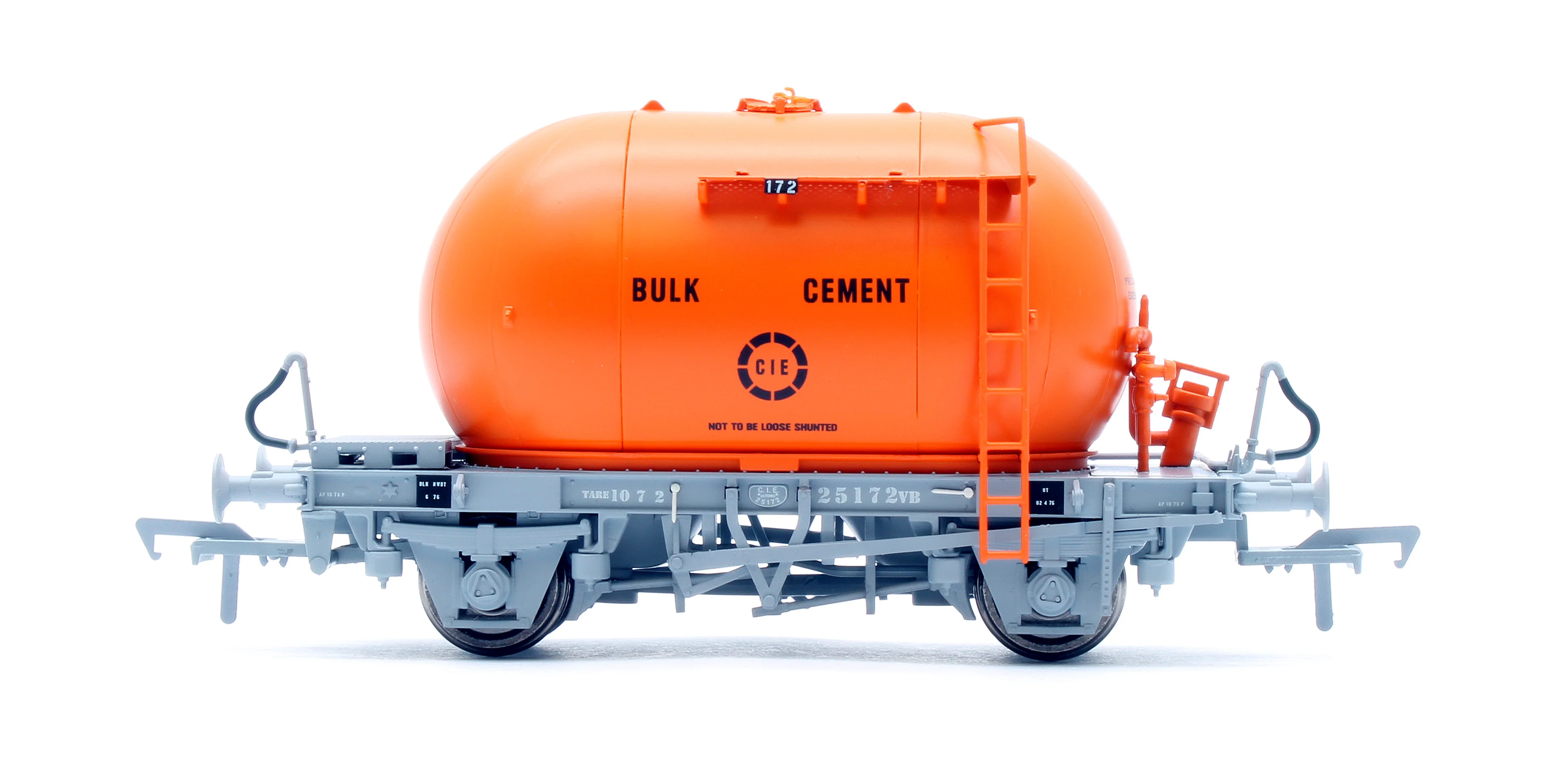 IRM1192 CIE Bulk Cement Wagon - Orange - Pack 1 - Image 5
