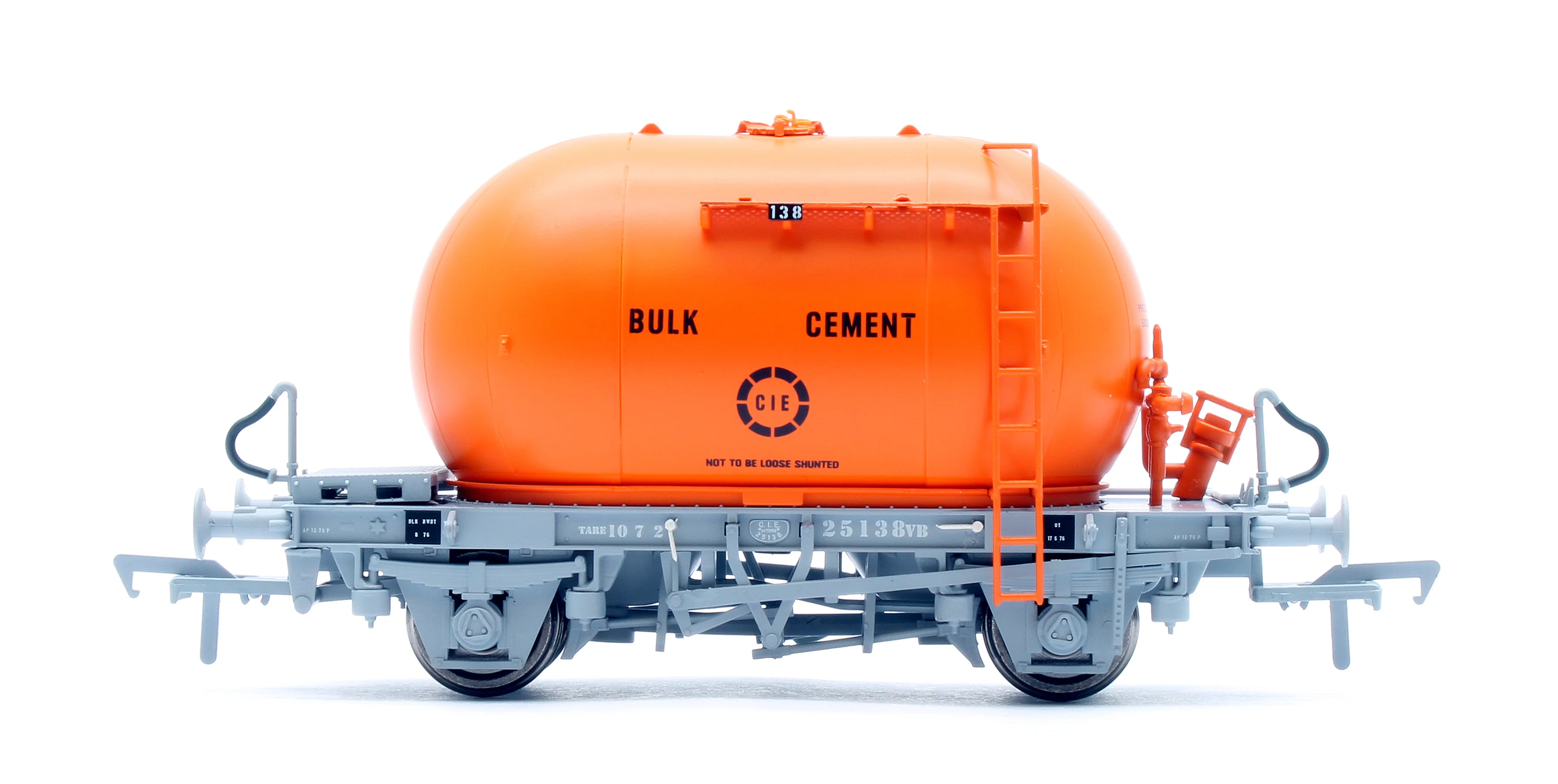 IRM1192 CIE Bulk Cement Wagon - Orange - Pack 1 - Image 7