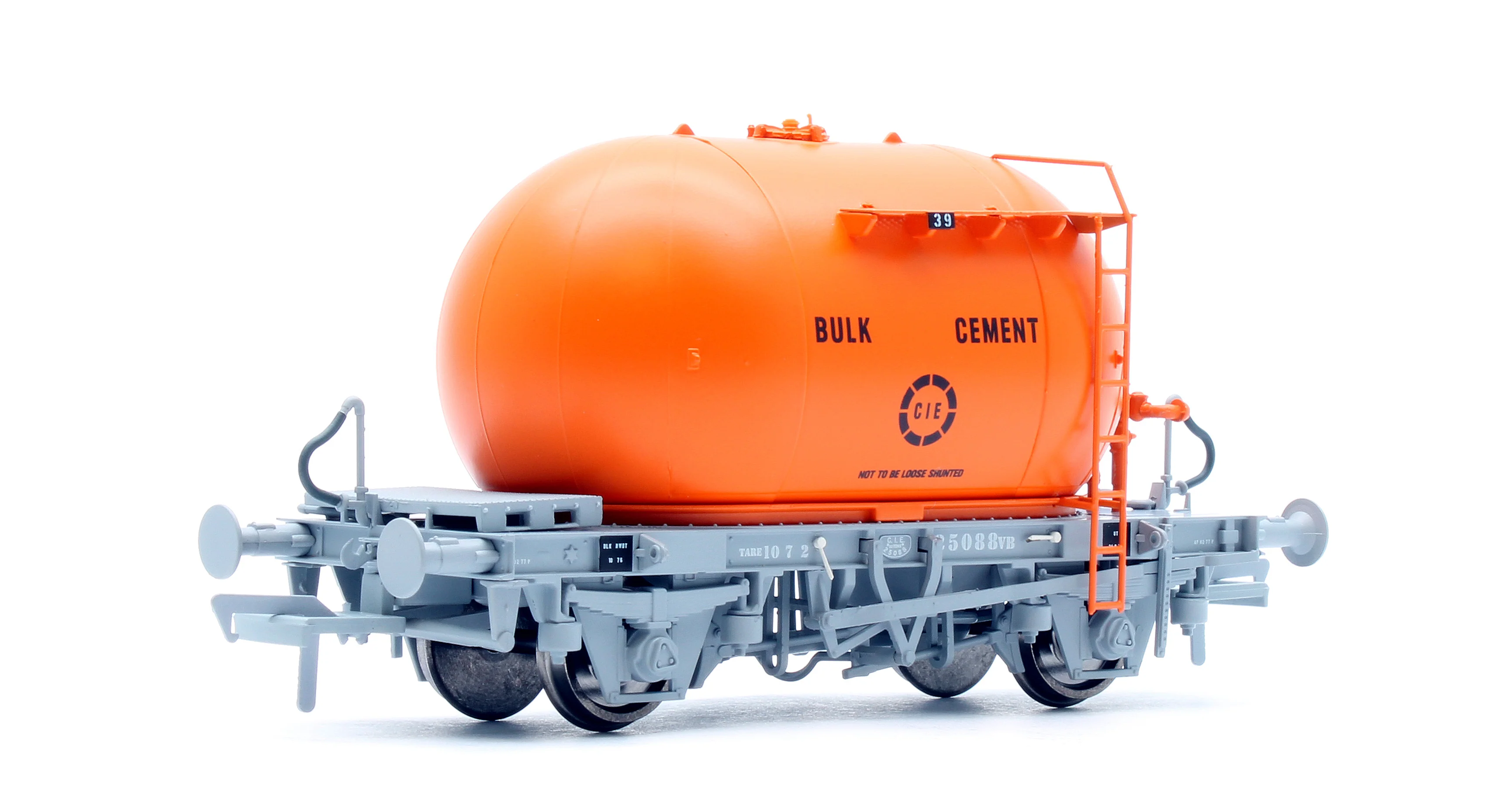 IRM1192 CIE Bulk Cement Wagon - Orange - Pack 1 - Image 8