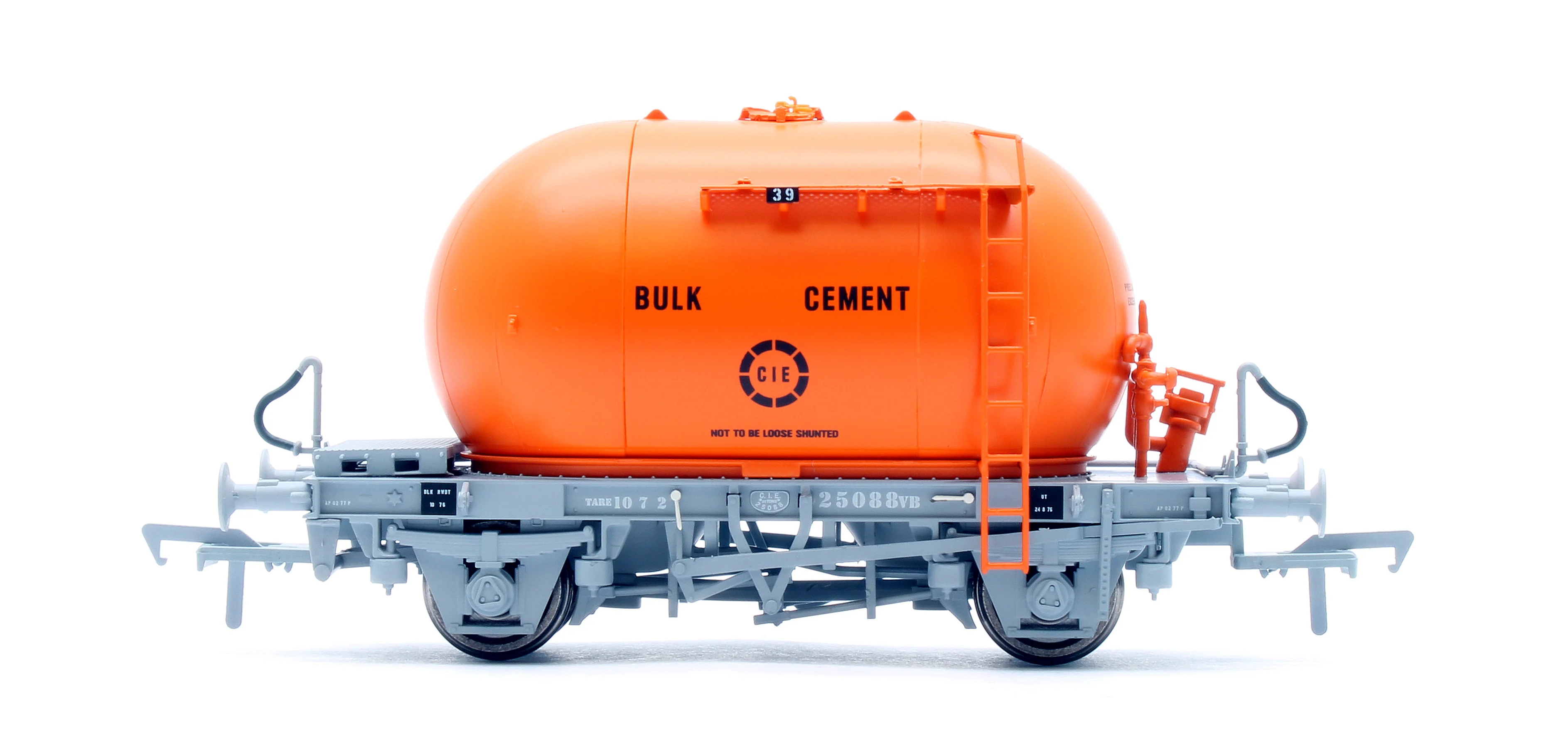 IRM1192 CIE Bulk Cement Wagon - Orange - Pack 1 - Image 9