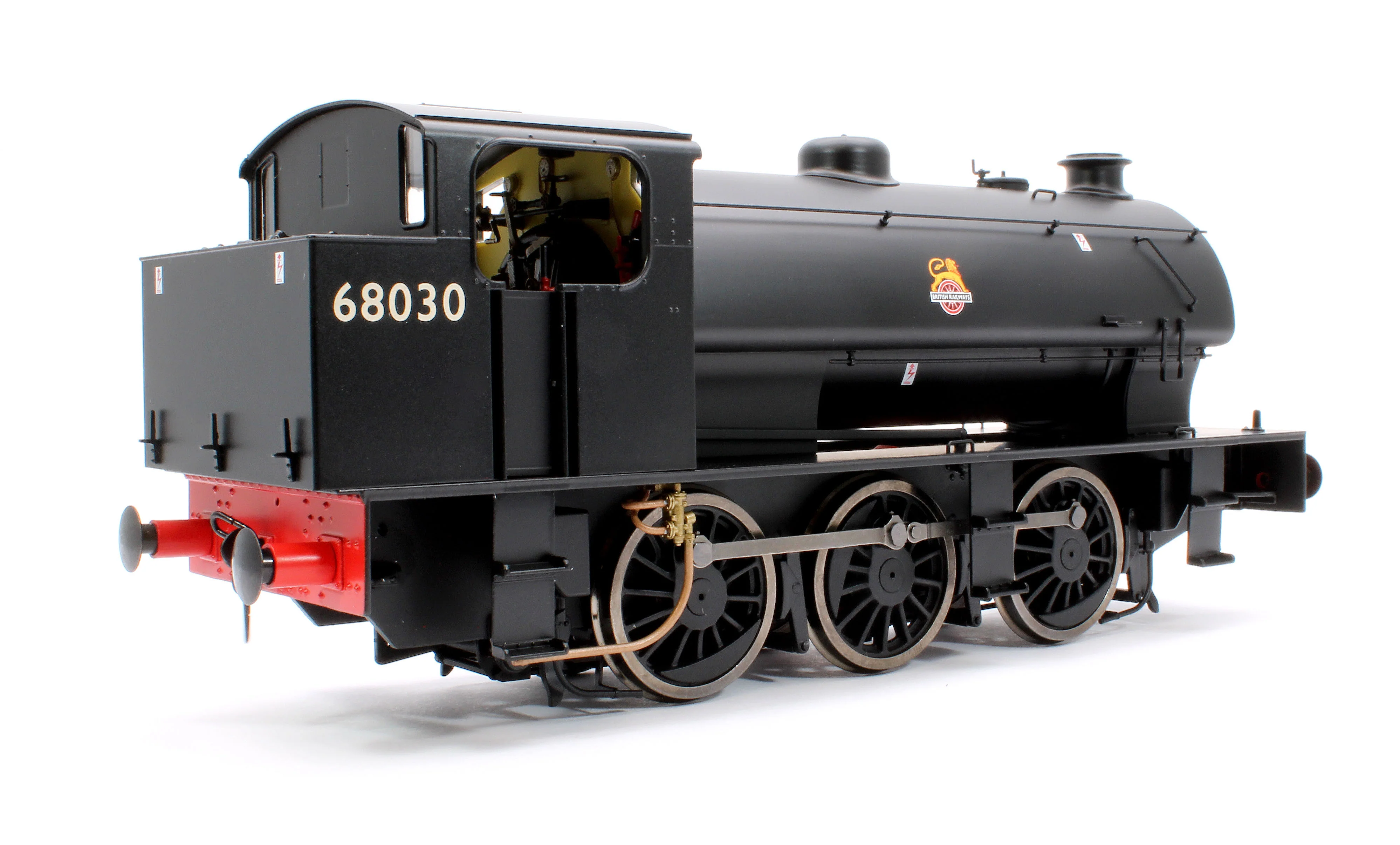 7S-094-003D J94 Austerity BR Black Early Crest 68030 0-6-0 locomotive - DCC Fitted - Image 3