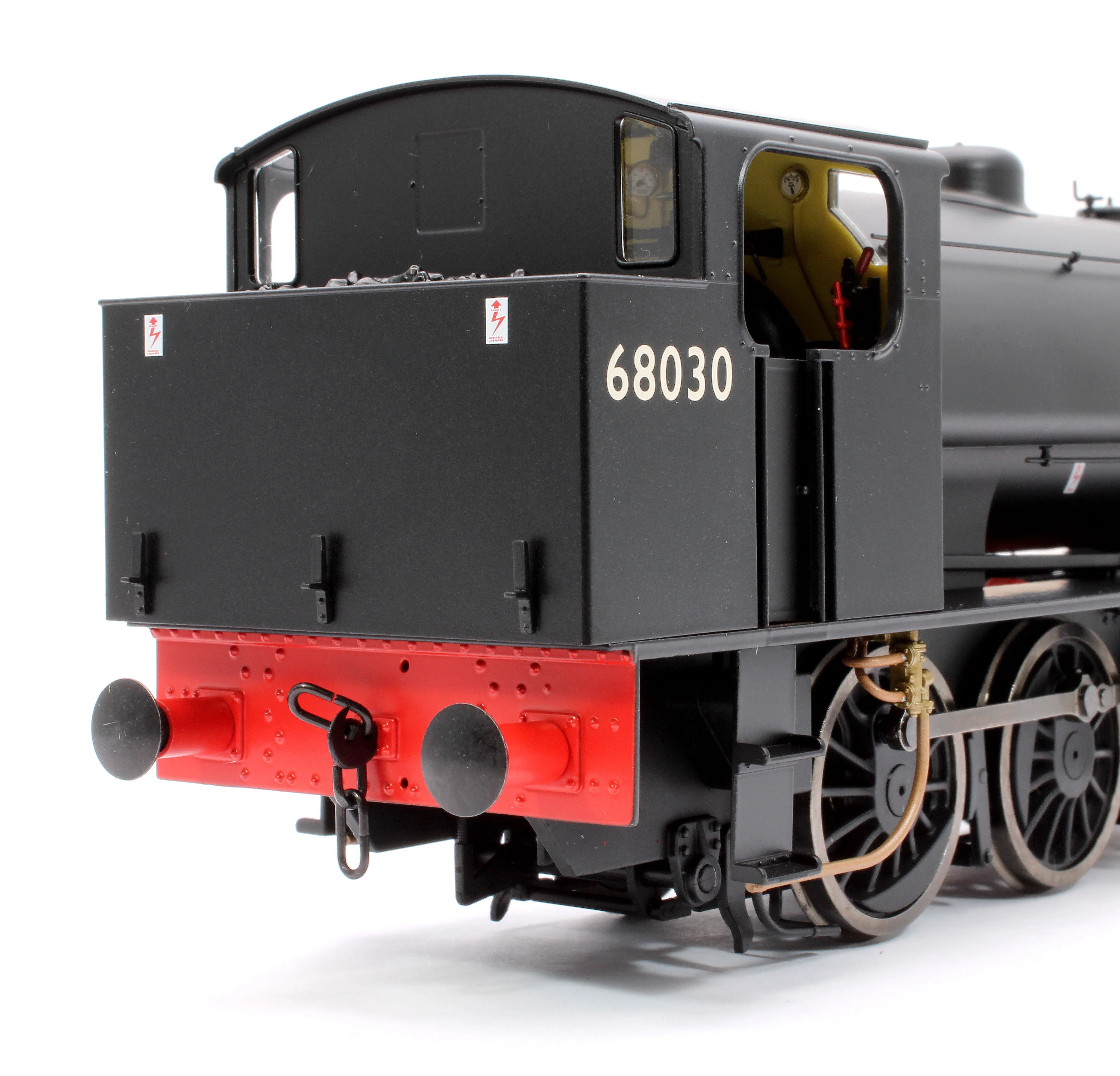 7S-094-003D J94 Austerity BR Black Early Crest 68030 0-6-0 locomotive - DCC Fitted - Image 8