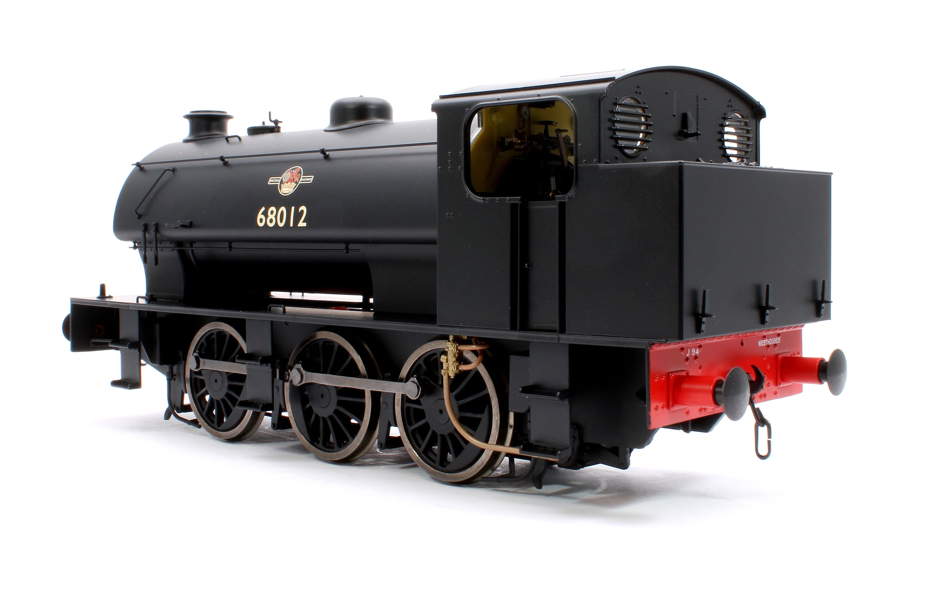 7S-094-004 J94 Austerity BR Black Late Crest 68012 0-6-0 locomotive - Image 2
